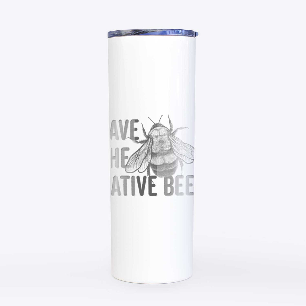 Save the Native Bees - 20oz Skinny Tumbler