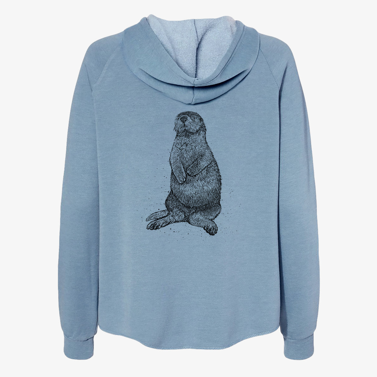 Enhydra lutris - California Sea Otter - Women&#39;s Cali Wave Zip-Up Sweatshirt
