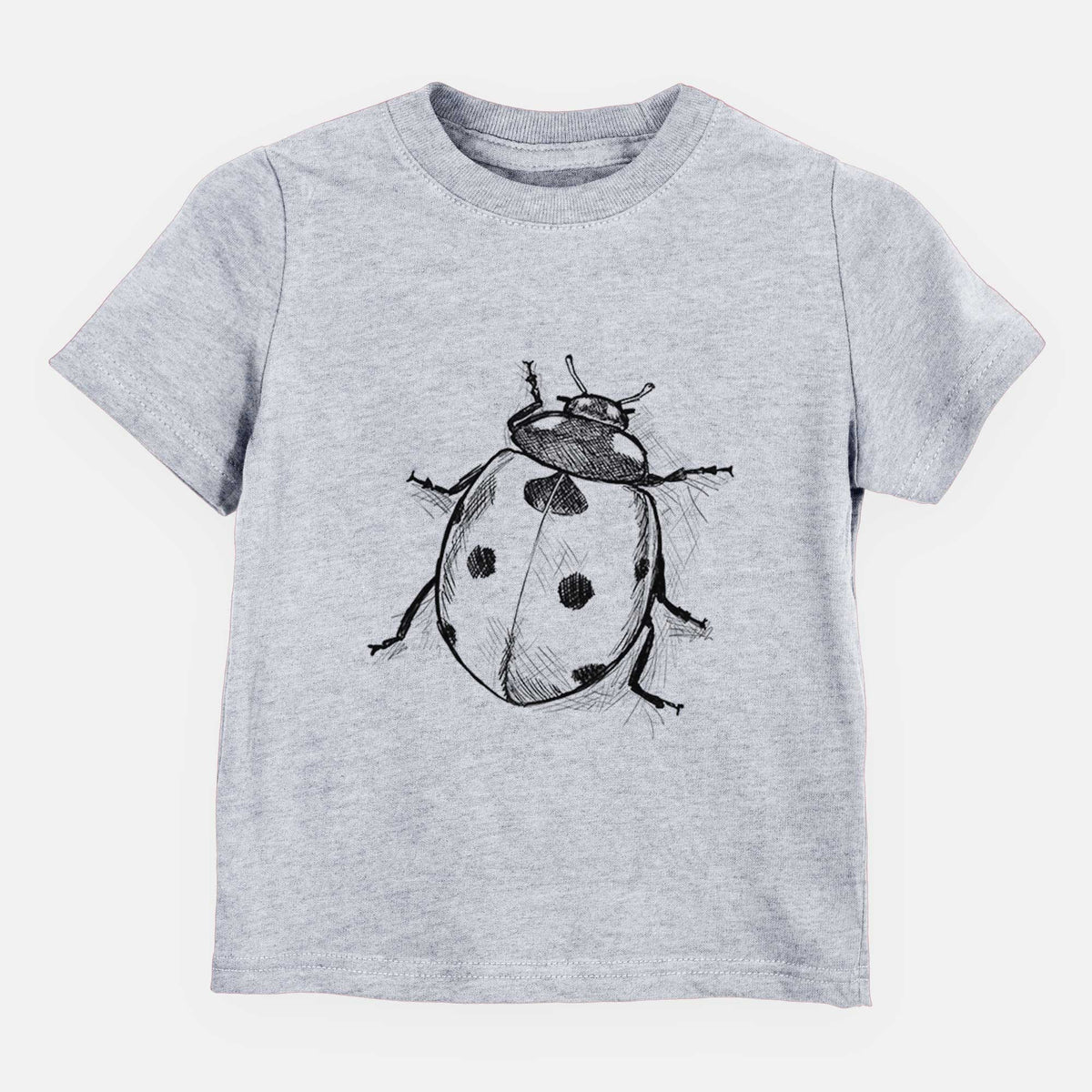 Coccinella septempunctata - Seven-spot LadyBird Ladybug - Kids Shirt