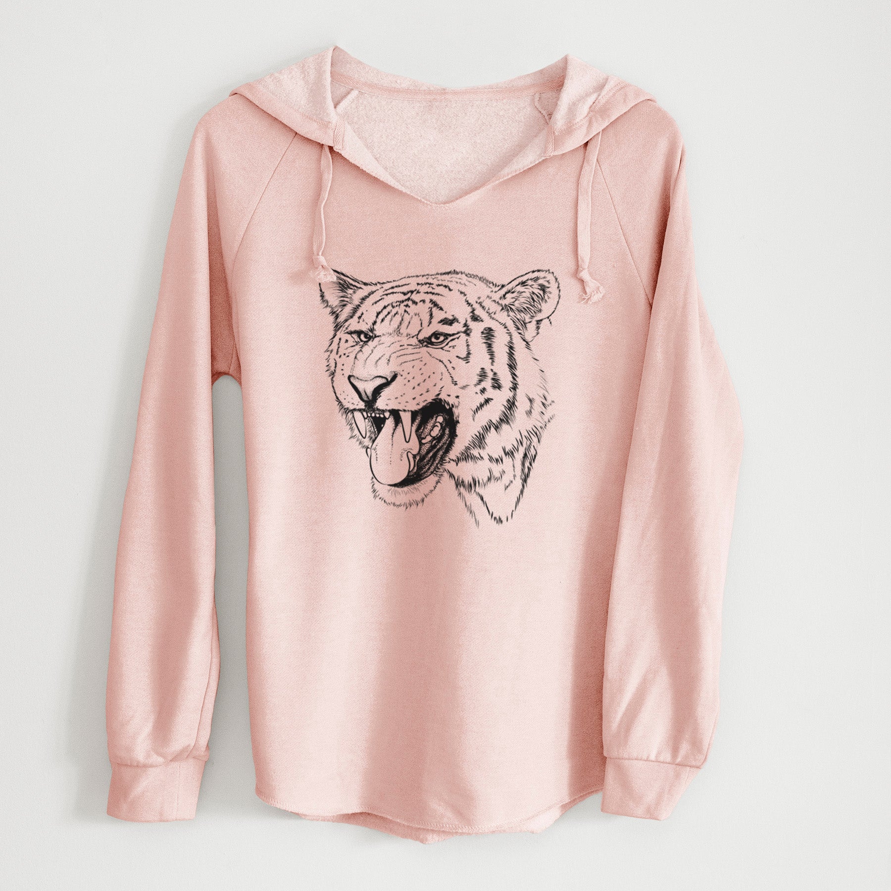 Siberian Tiger - Panthera tigris altaica - Cali Wave Hooded Sweatshirt