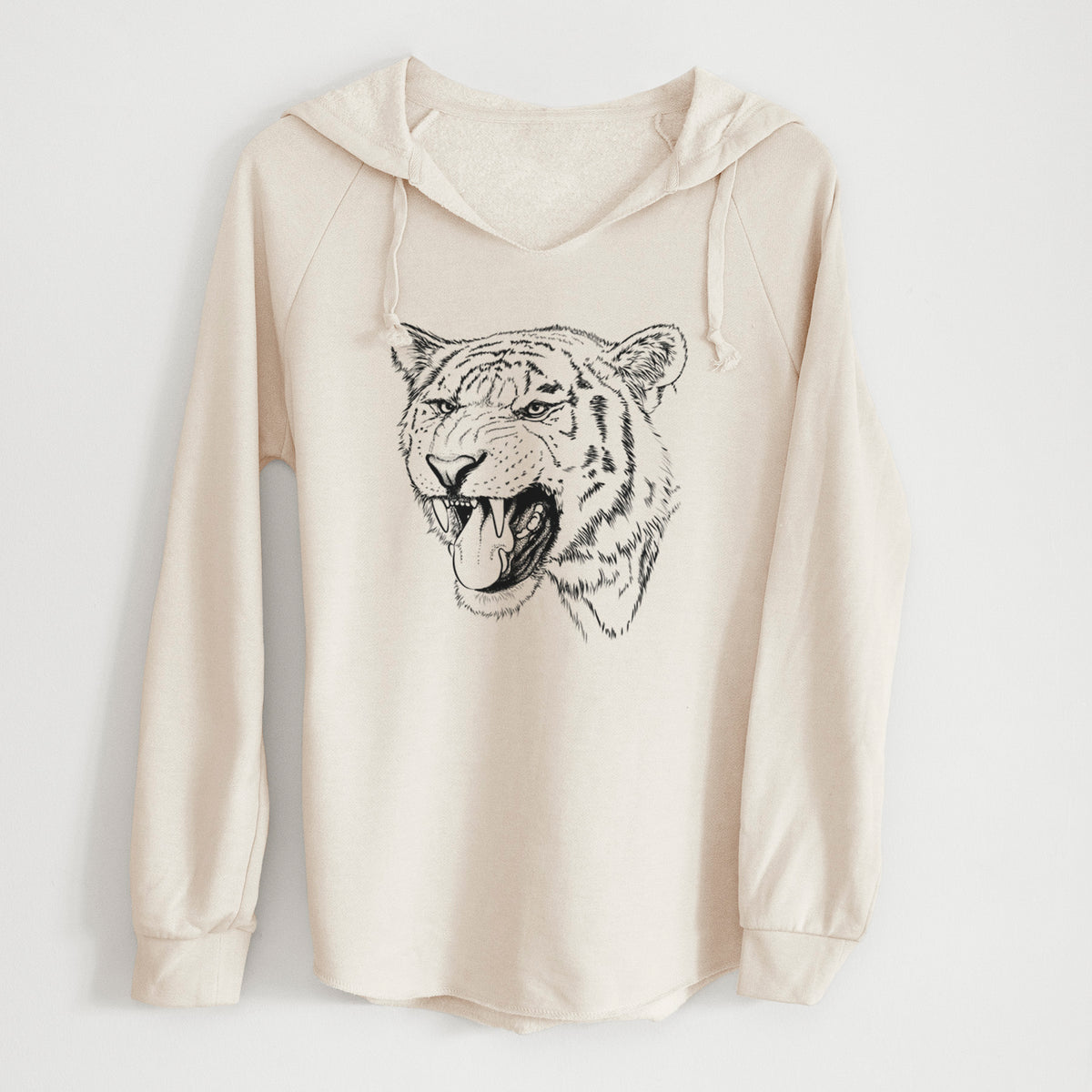 Siberian Tiger - Panthera tigris altaica - Cali Wave Hooded Sweatshirt