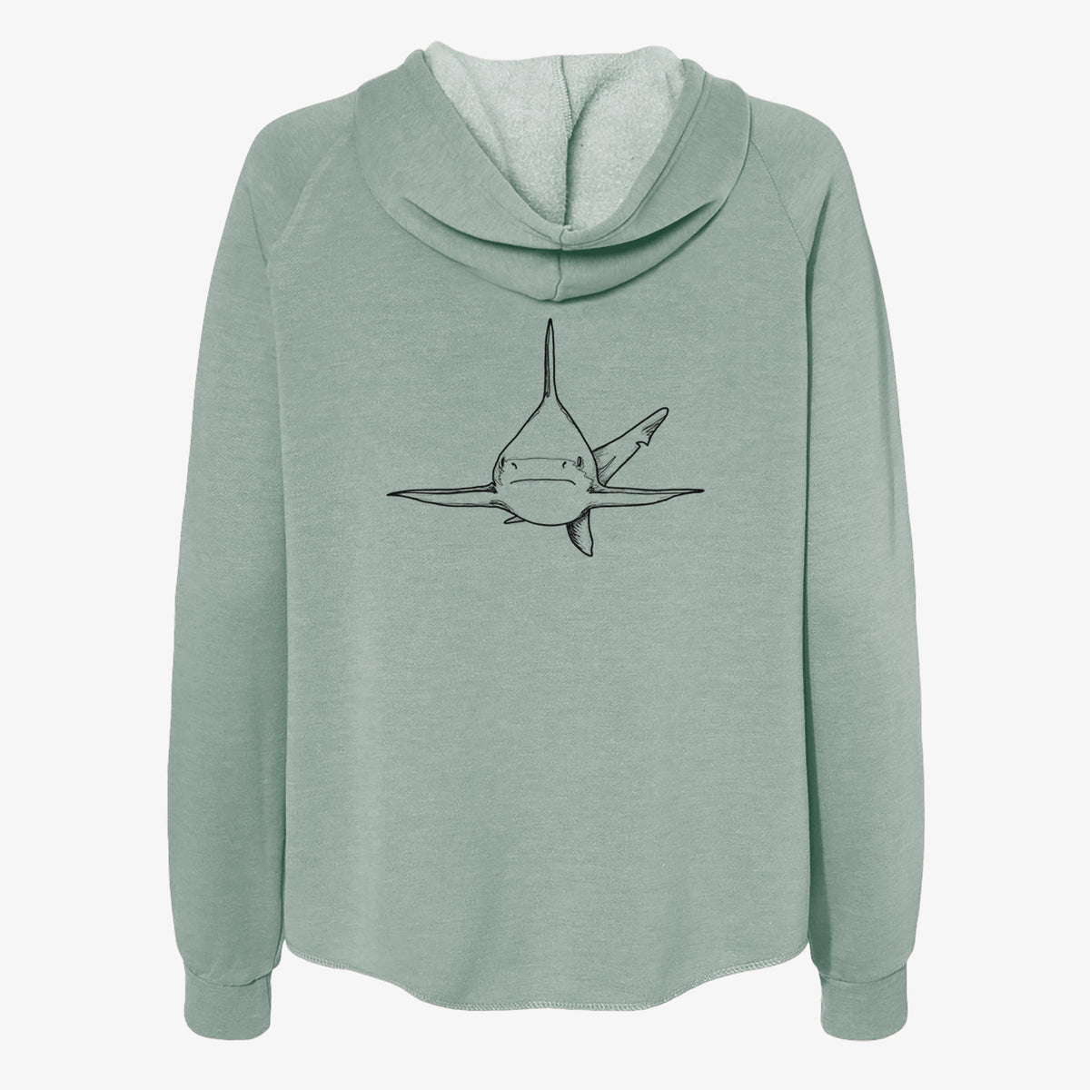 Silvertip Shark Front - Women&#39;s Cali Wave Zip-Up Sweatshirt