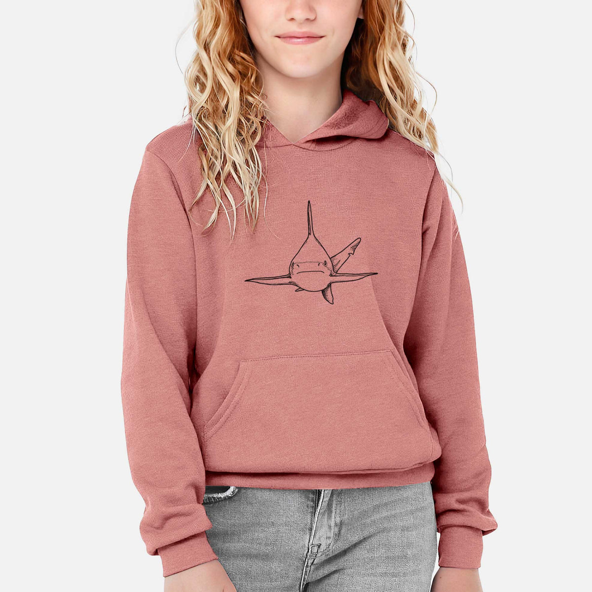 Silvertip Shark Front - Youth Hoodie Sweatshirt