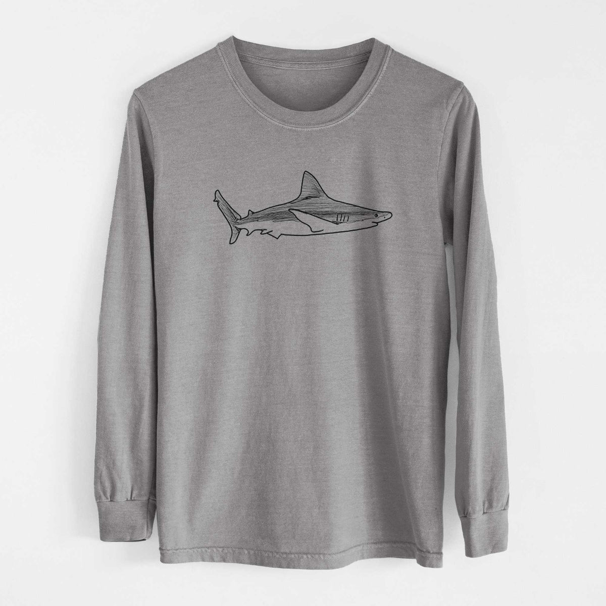 Silvertip Shark Side - Heavyweight 100% Cotton Long Sleeve