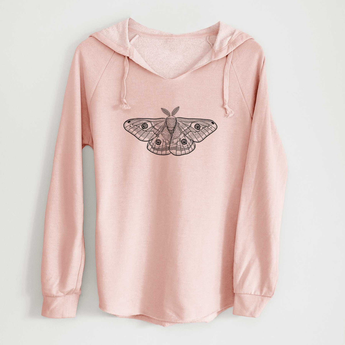 Saturnia pavonia - Small Emperor Moth - Cali Wave Hooded Sweatshirt