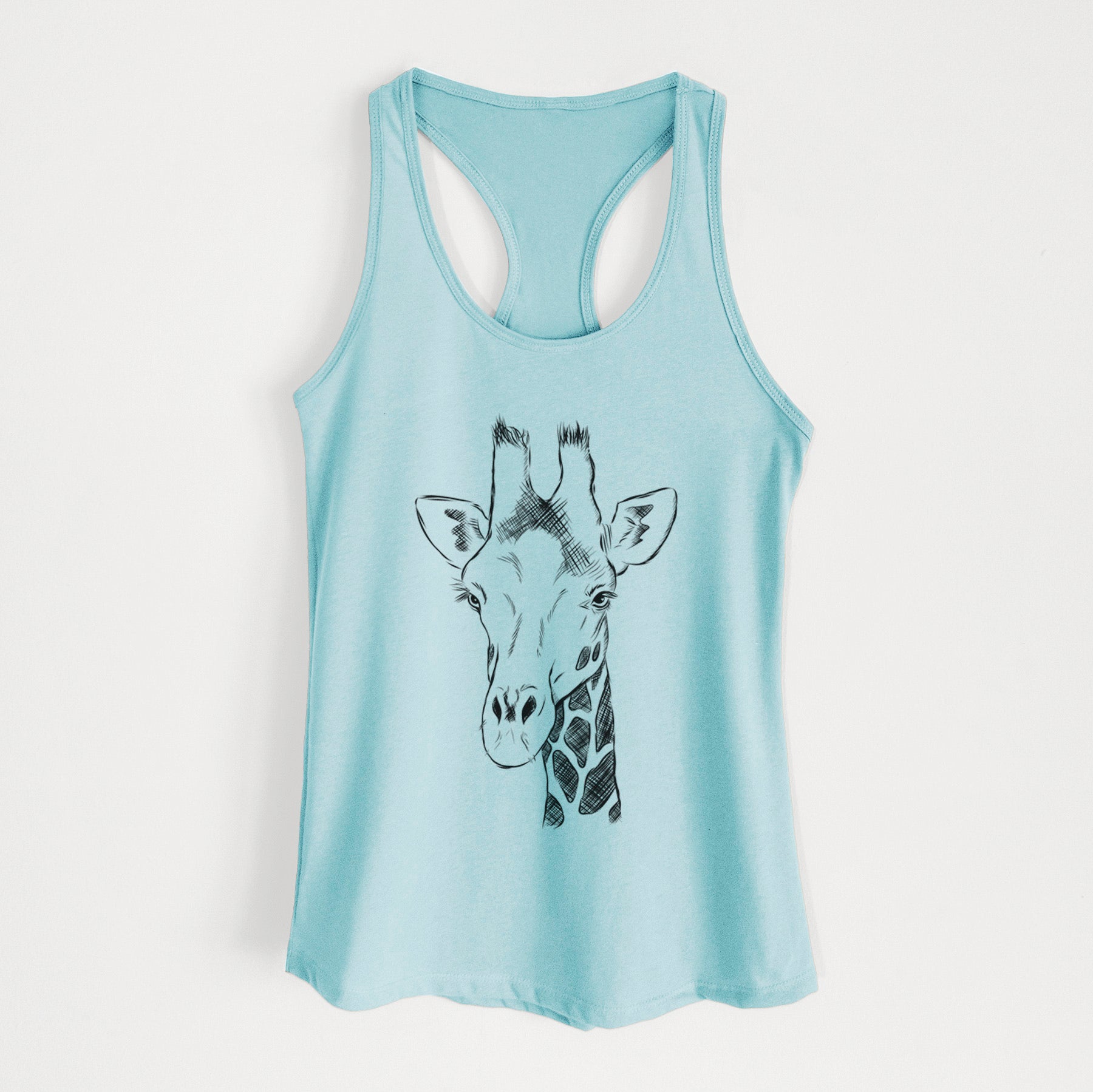 Southern Giraffe - Giraffa giraffa - Women's Racerback Tanktop