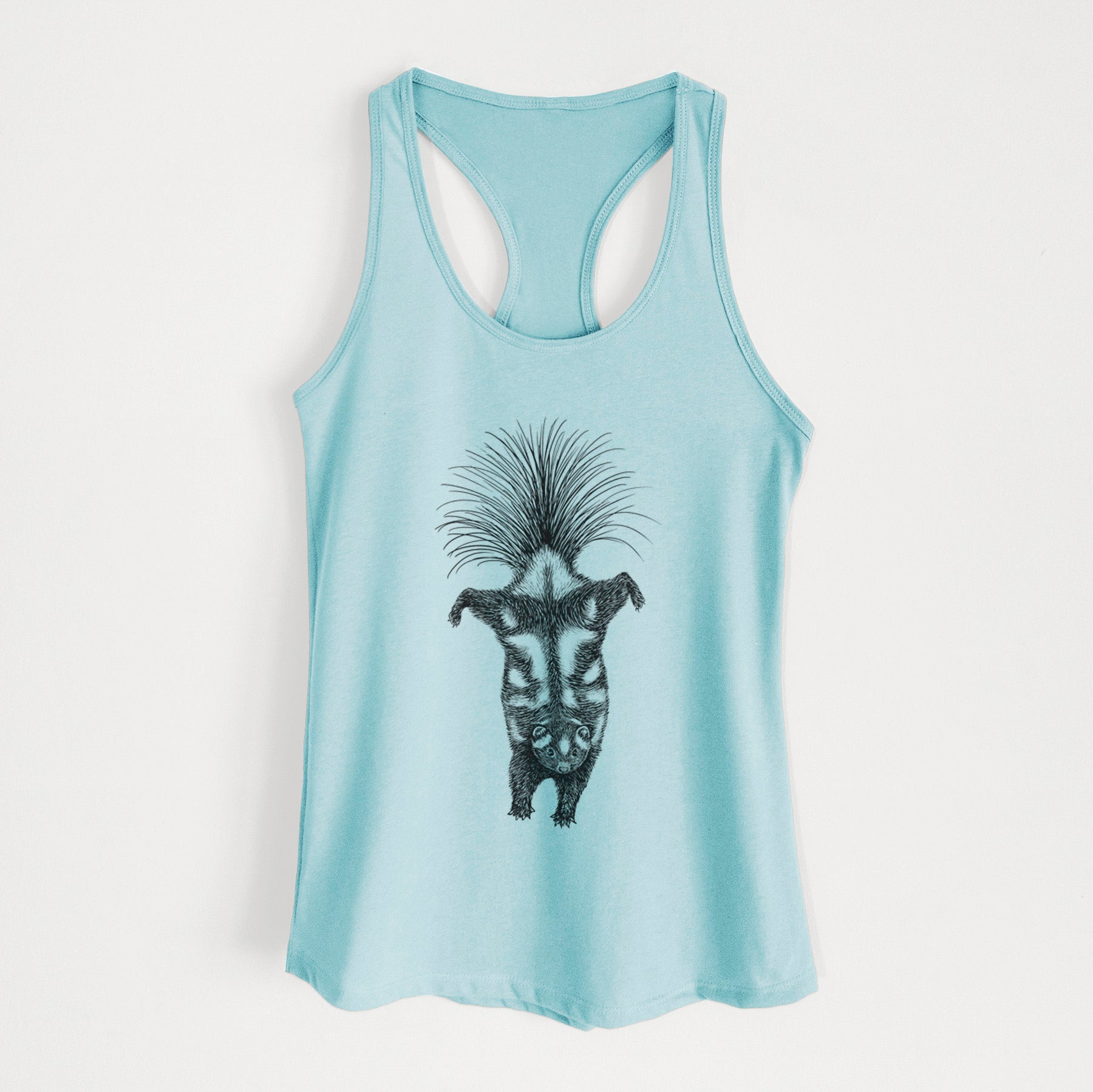 Eastern Spotted Skunk - Spilogale putorius - Women's Racerback Tanktop