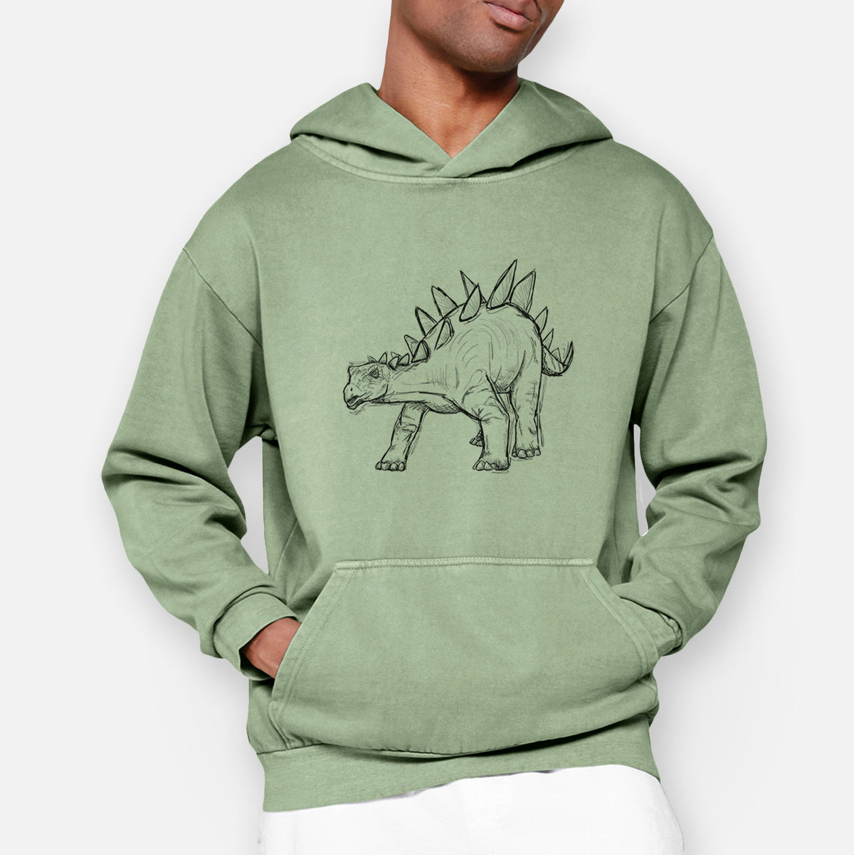 Stegosaurus Stenops  - Urban Heavyweight Hoodie