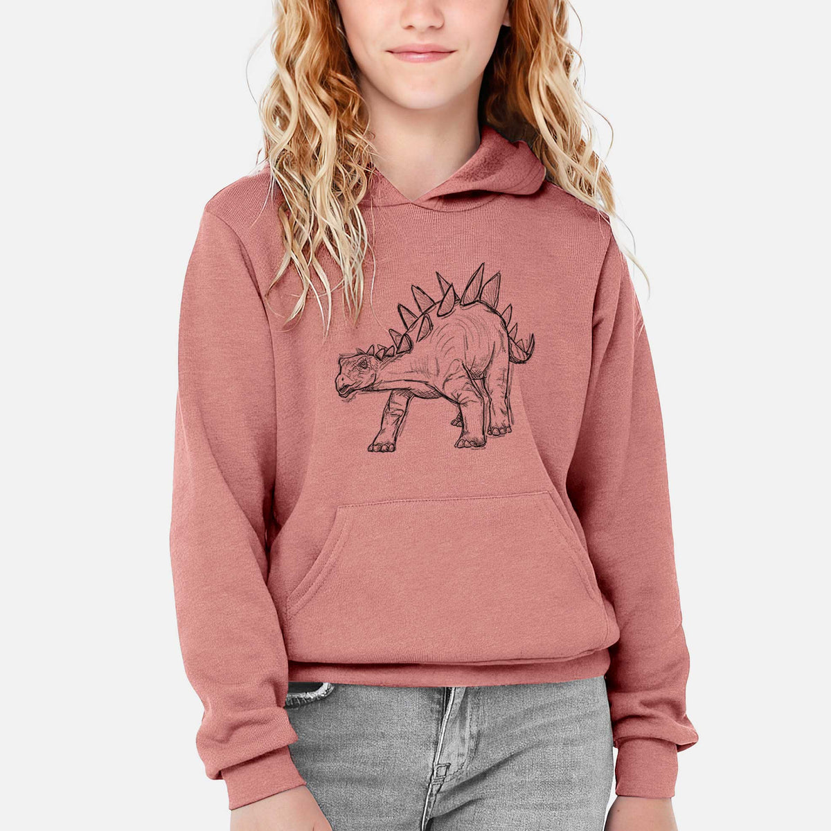 Stegosaurus Stenops - Youth Hoodie Sweatshirt