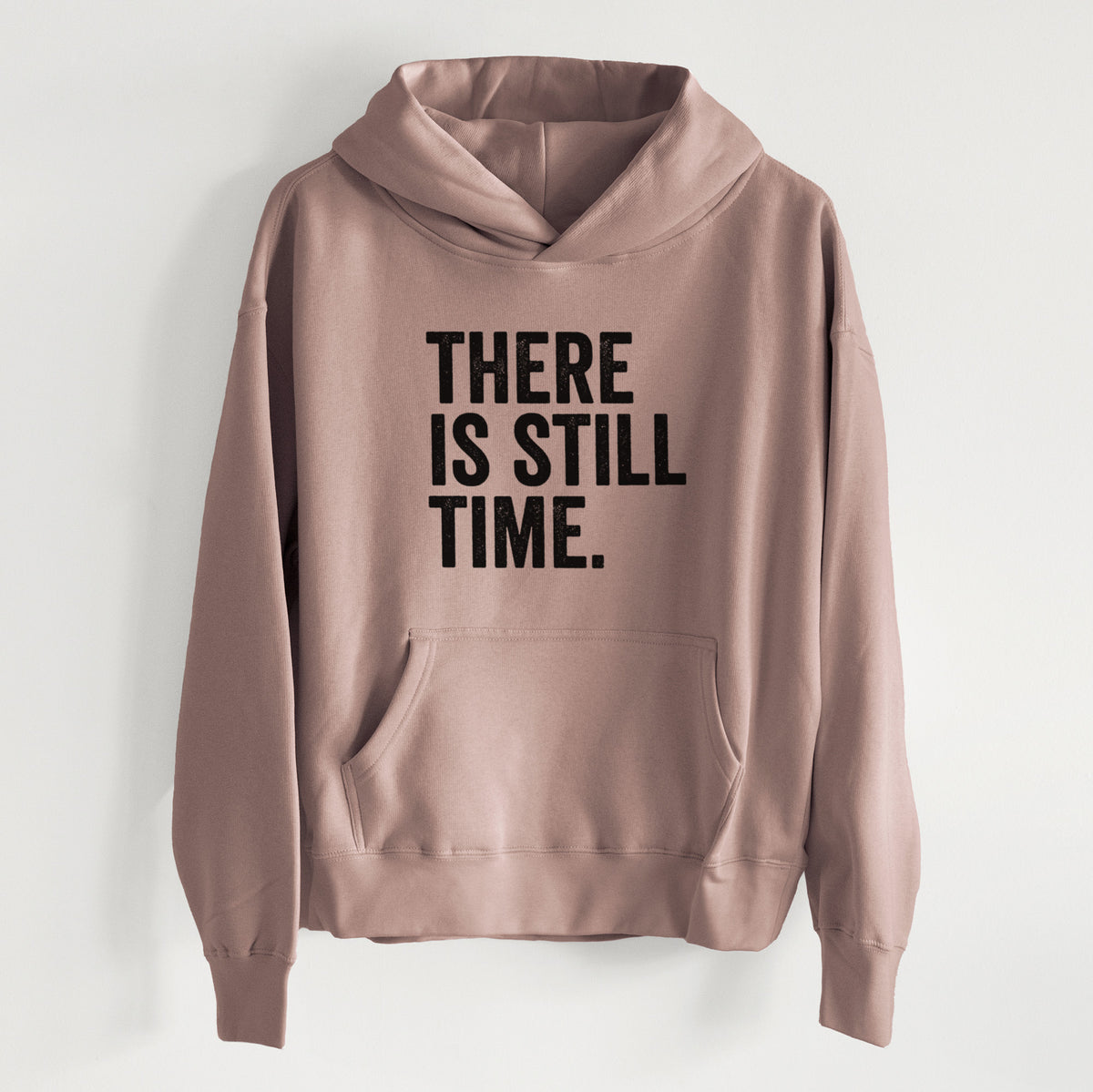 There&#39;s Still Time - Women&#39;s Heavyweight Relaxed Hoodie