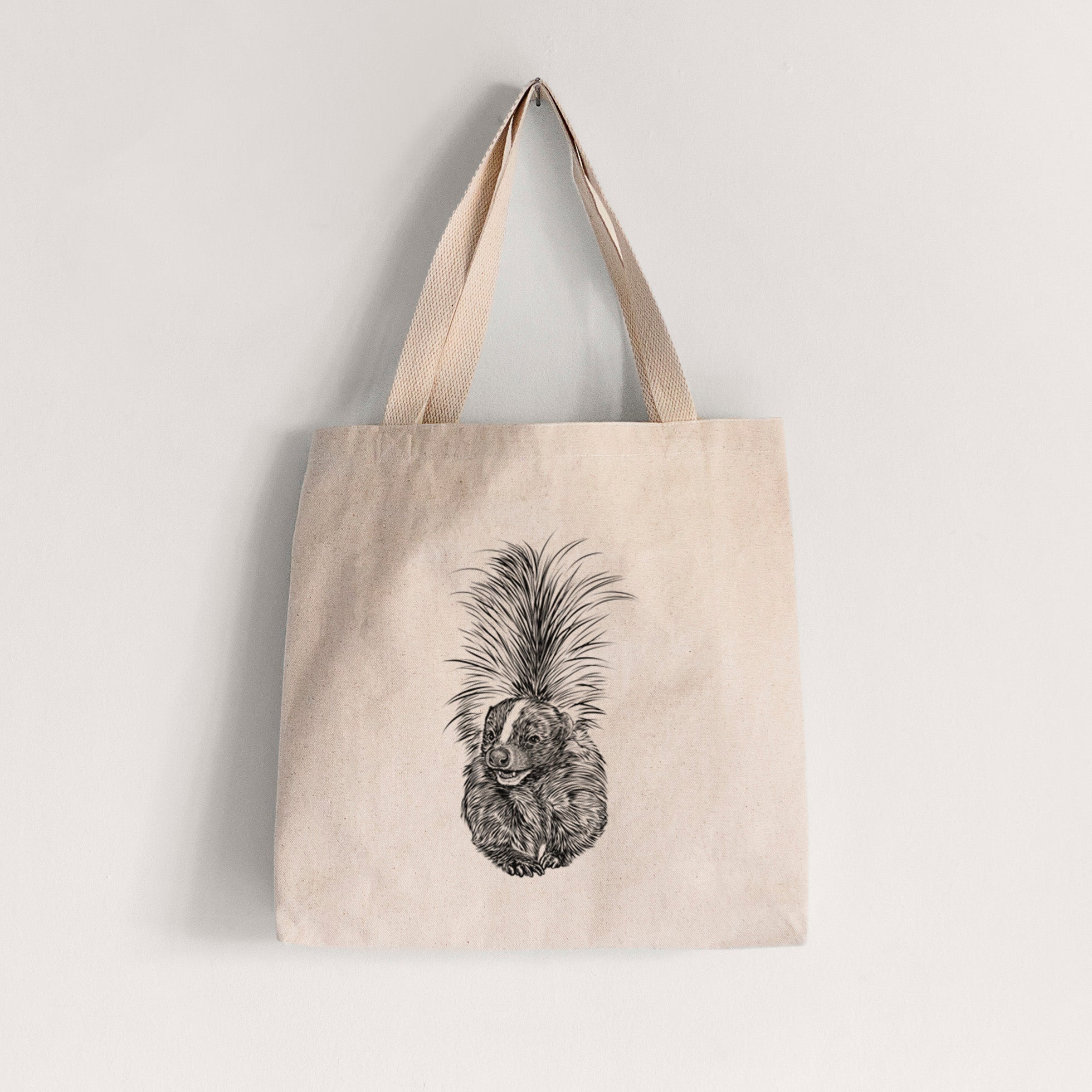 Striped Skunk - Mephitis mephitis - Tote Bag
