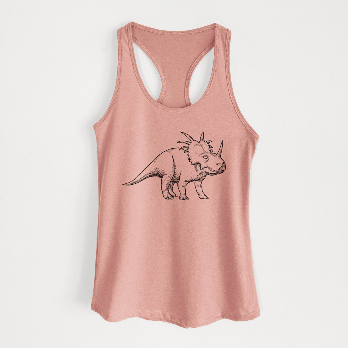 Styracosaurus Albertensis - Women&#39;s Racerback Tanktop