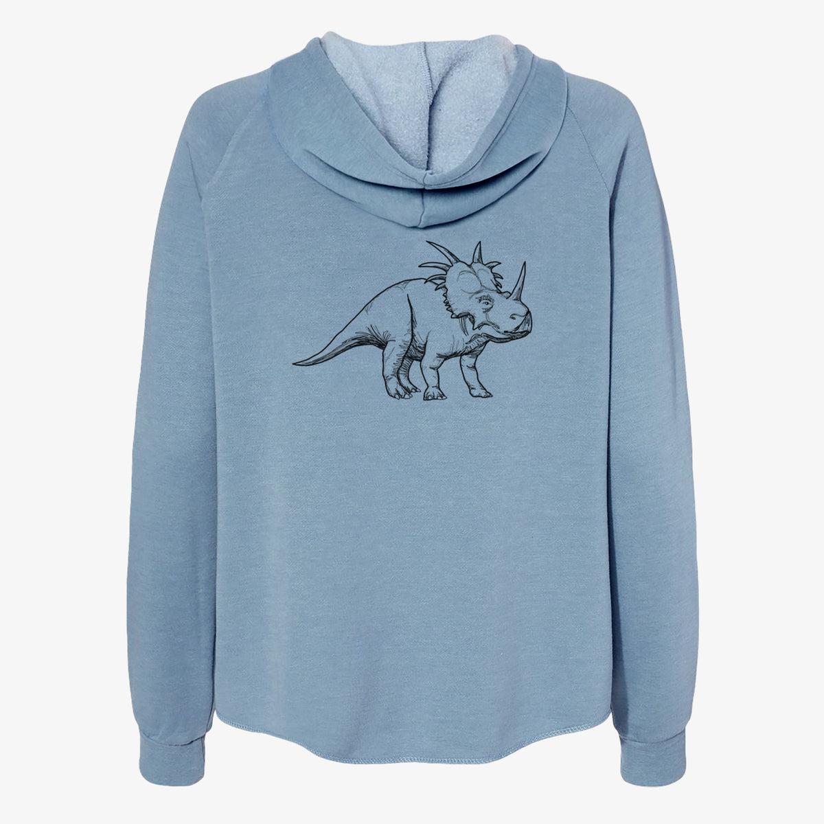 Styracosaurus Albertensis - Women&#39;s Cali Wave Zip-Up Sweatshirt