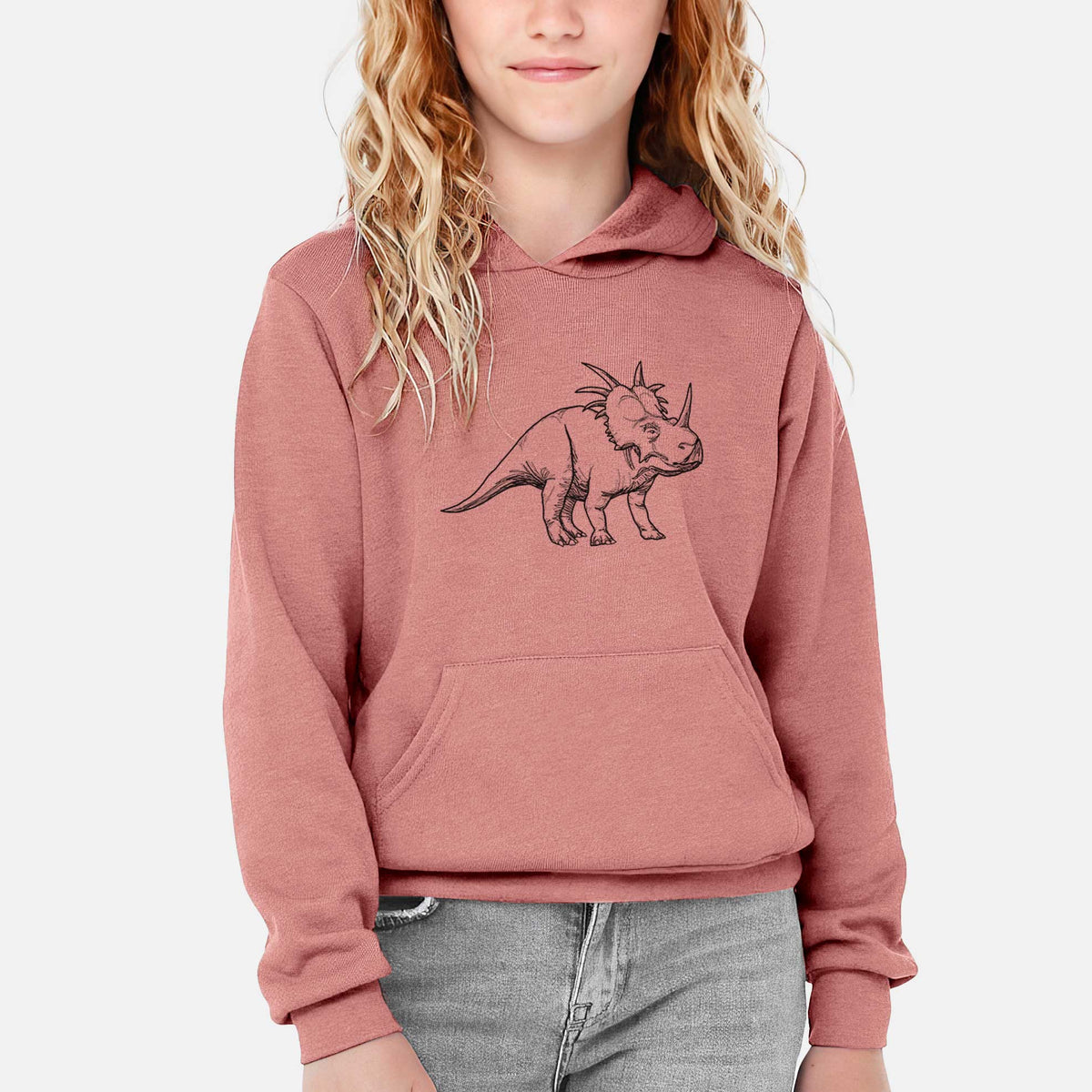Styracosaurus Albertensis - Youth Hoodie Sweatshirt