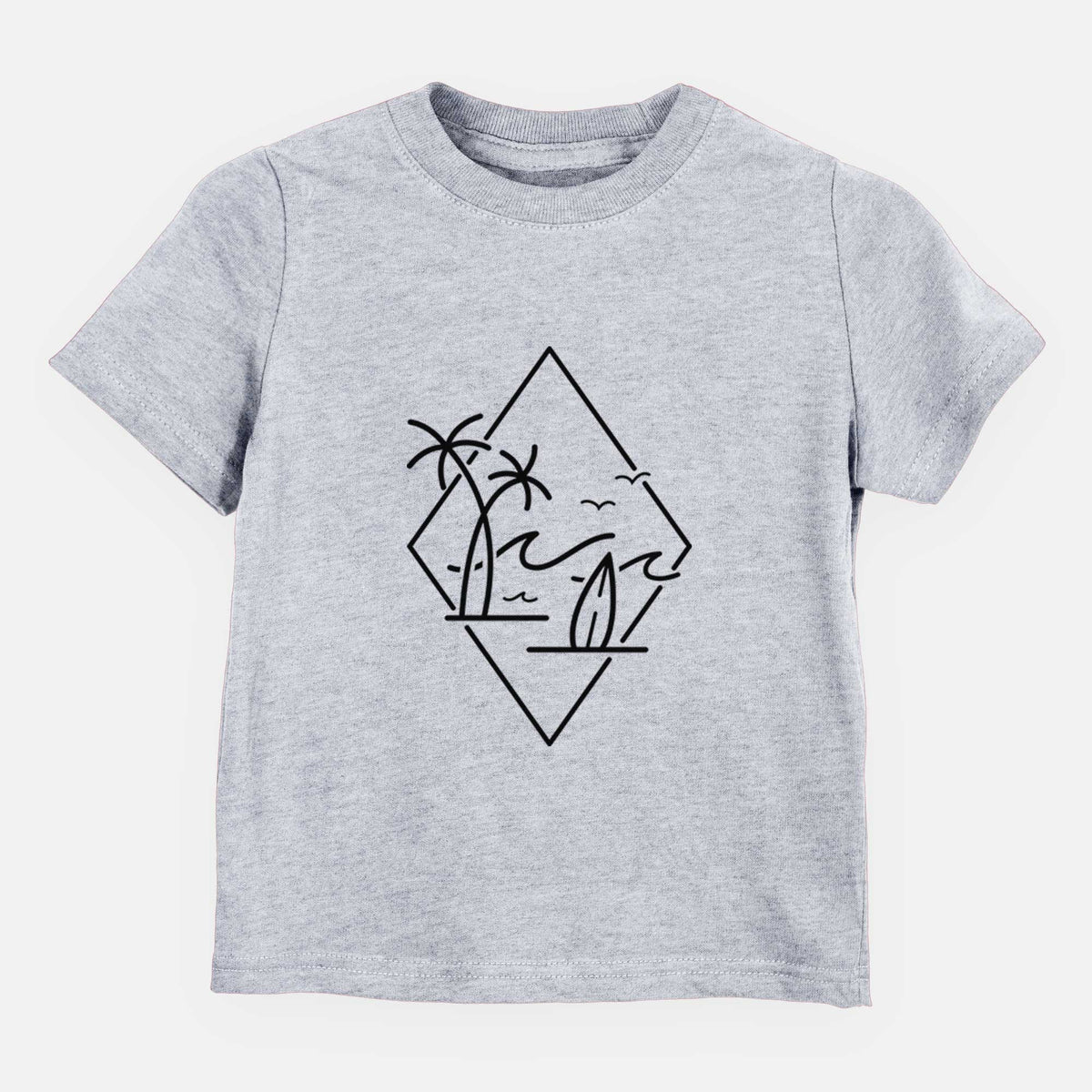 Summer Surf Diamond - Kids Shirt