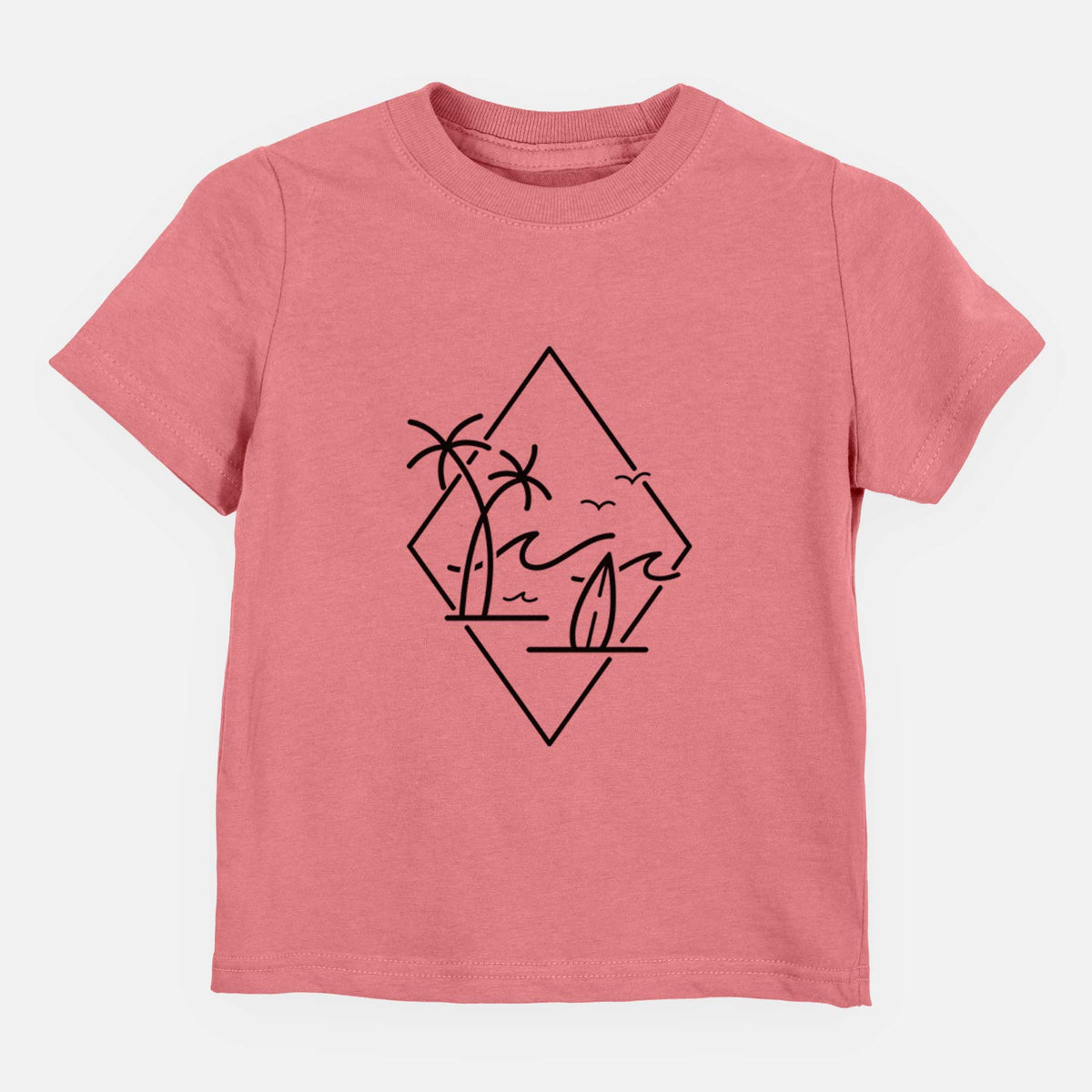 Summer Surf Diamond - Kids Shirt
