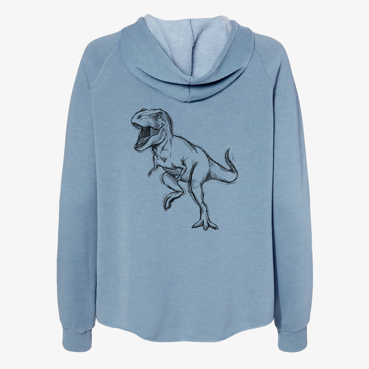 Tyrannosaurus Rex - Women&#39;s Cali Wave Zip-Up Sweatshirt