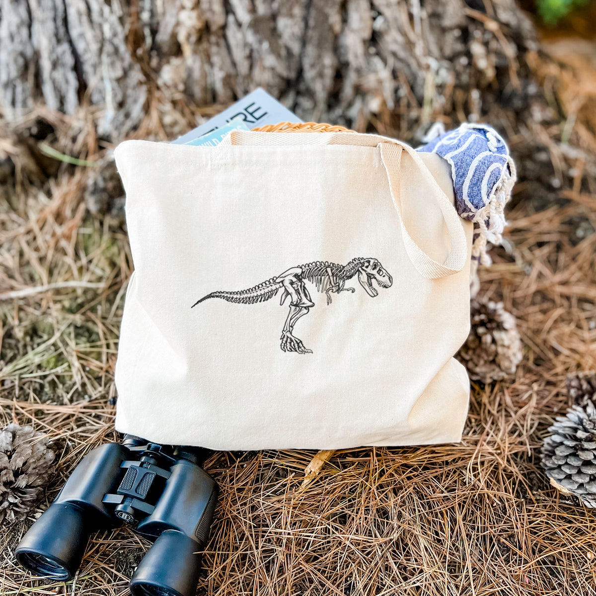 Tyrannosaurus Rex Skeleton - Tote Bag