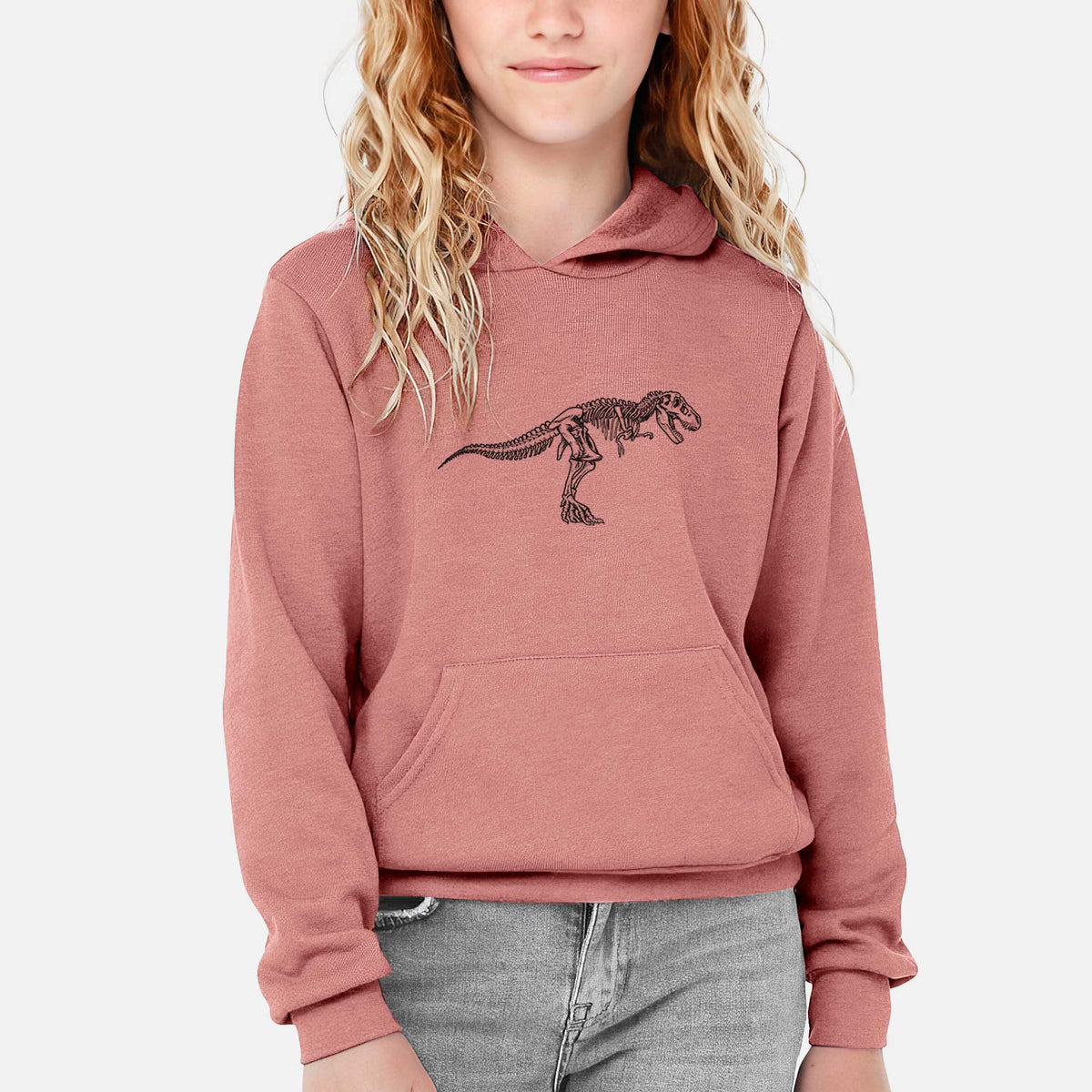 Tyrannosaurus Rex Skeleton - Youth Hoodie Sweatshirt