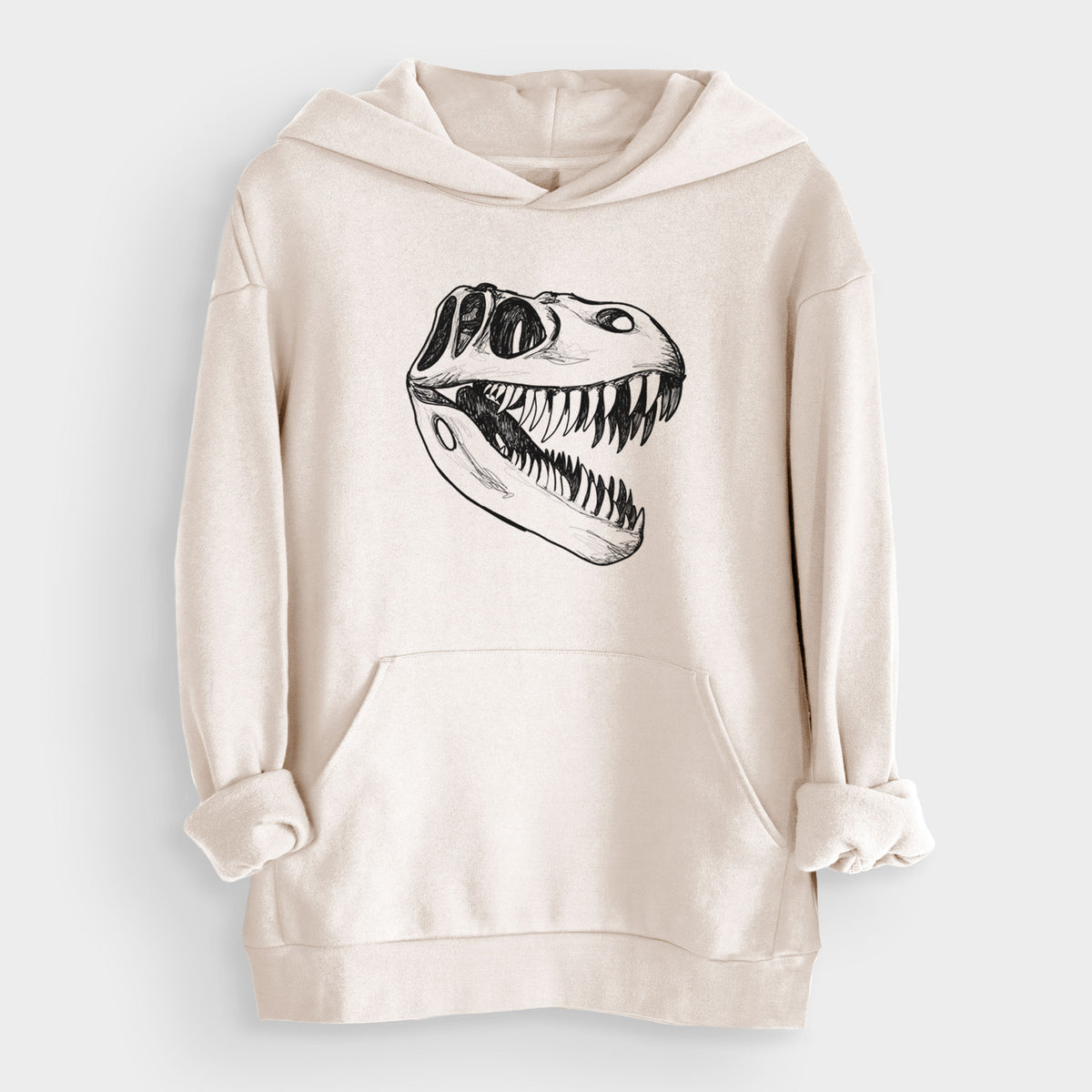 Tyrannosaurus Rex Skull  - Bodega Midweight Hoodie