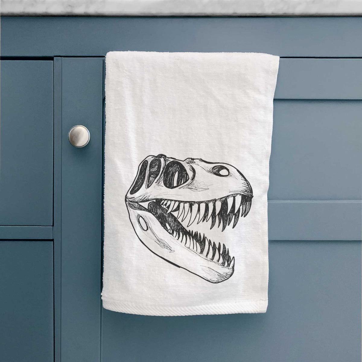 Tyrannosaurus Rex Skull Hand Towel