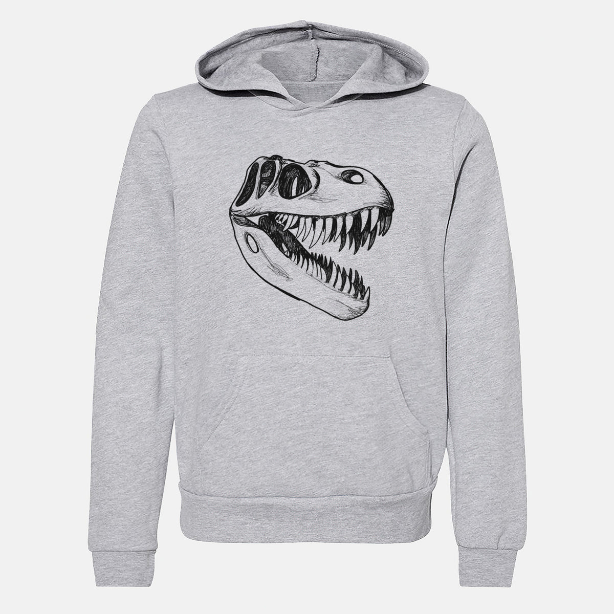 Tyrannosaurus Rex Skull - Youth Hoodie Sweatshirt