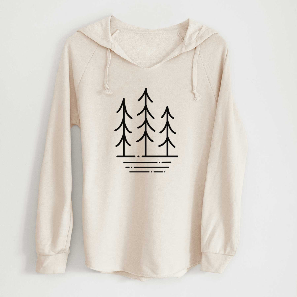 Three Trees - Cali Wave Hooded Sweatshirt