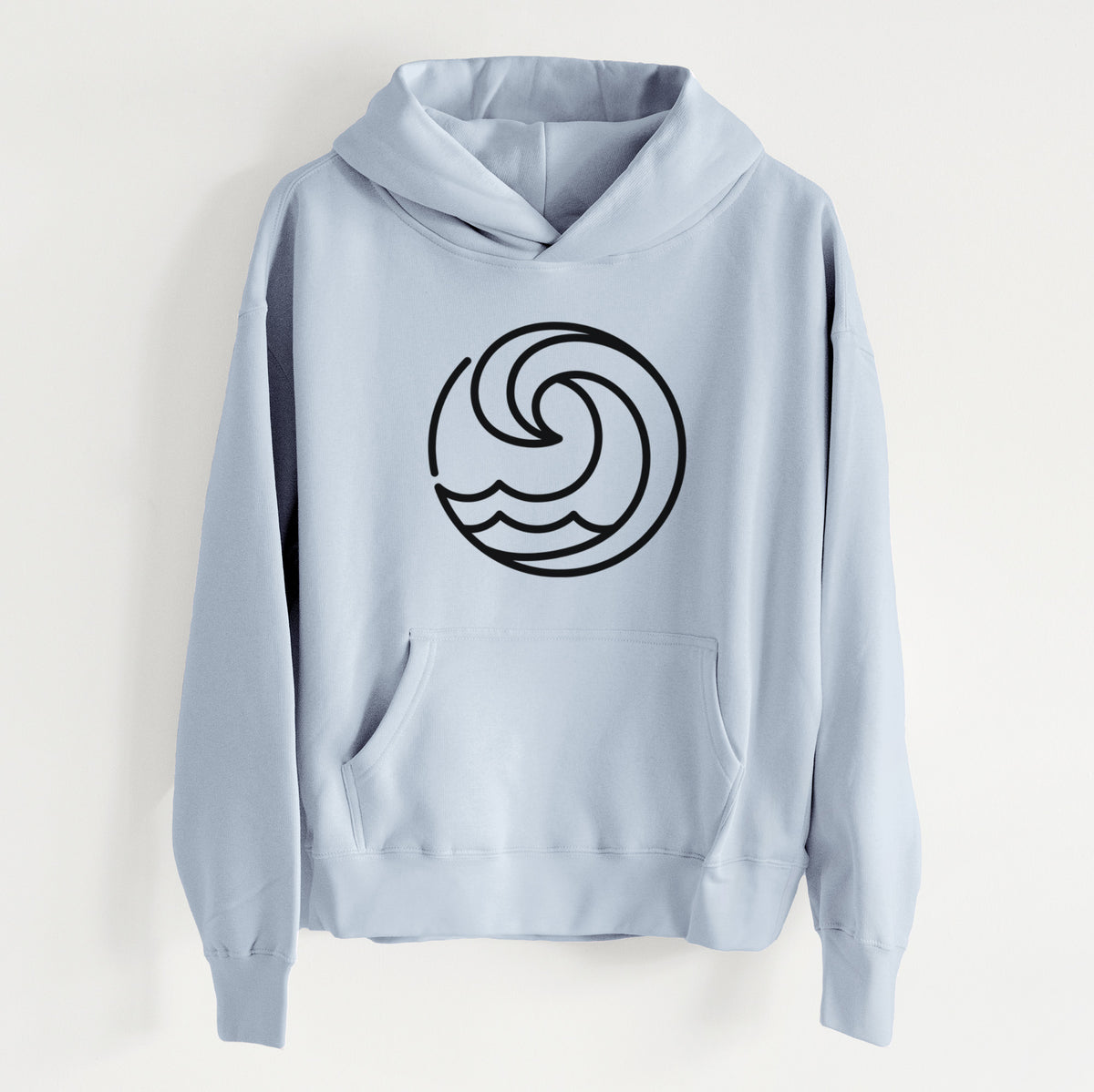 Tidal Wave Circle - Women&#39;s Heavyweight Relaxed Hoodie