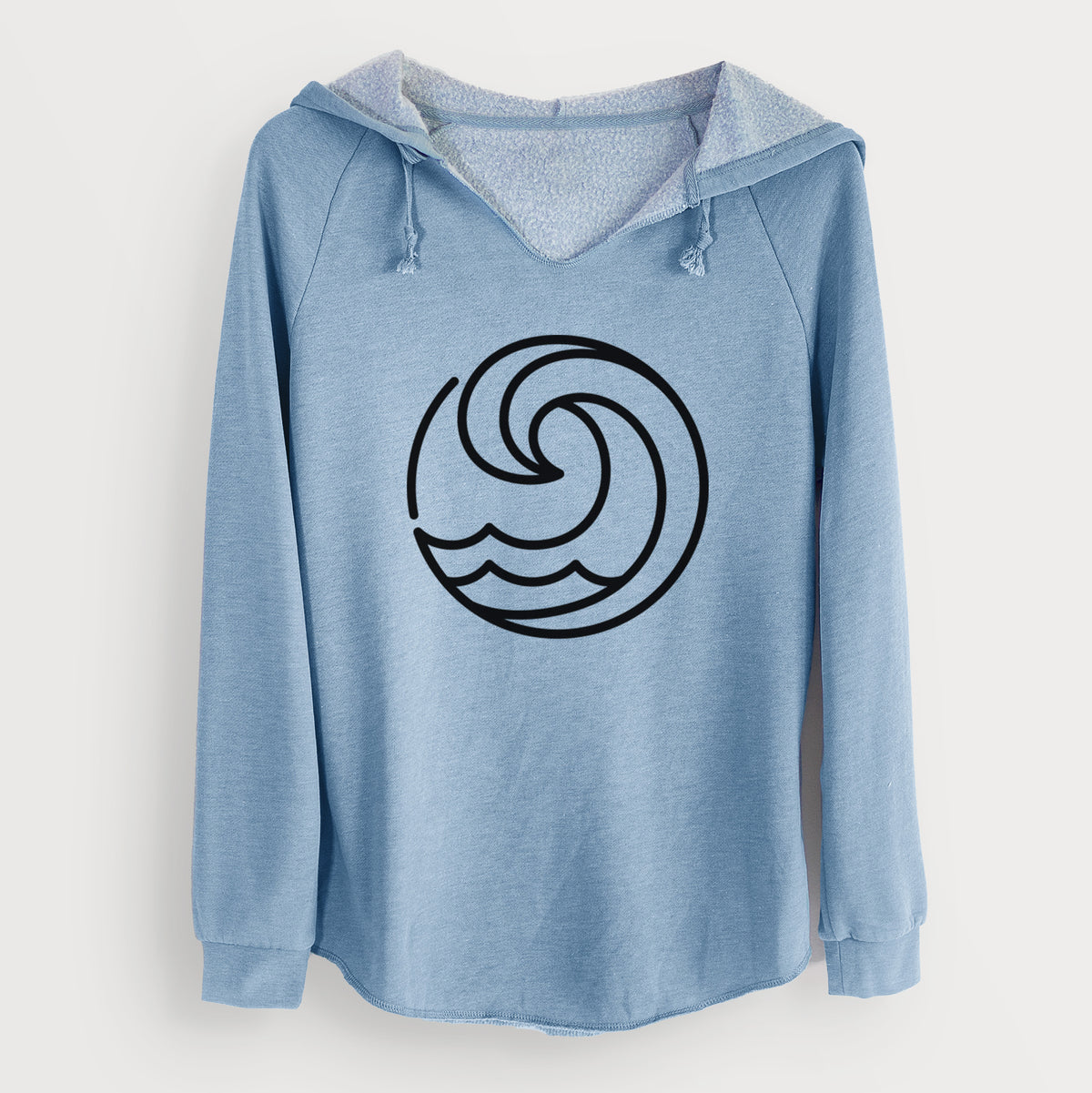 Tidal Wave Circle - Cali Wave Hooded Sweatshirt