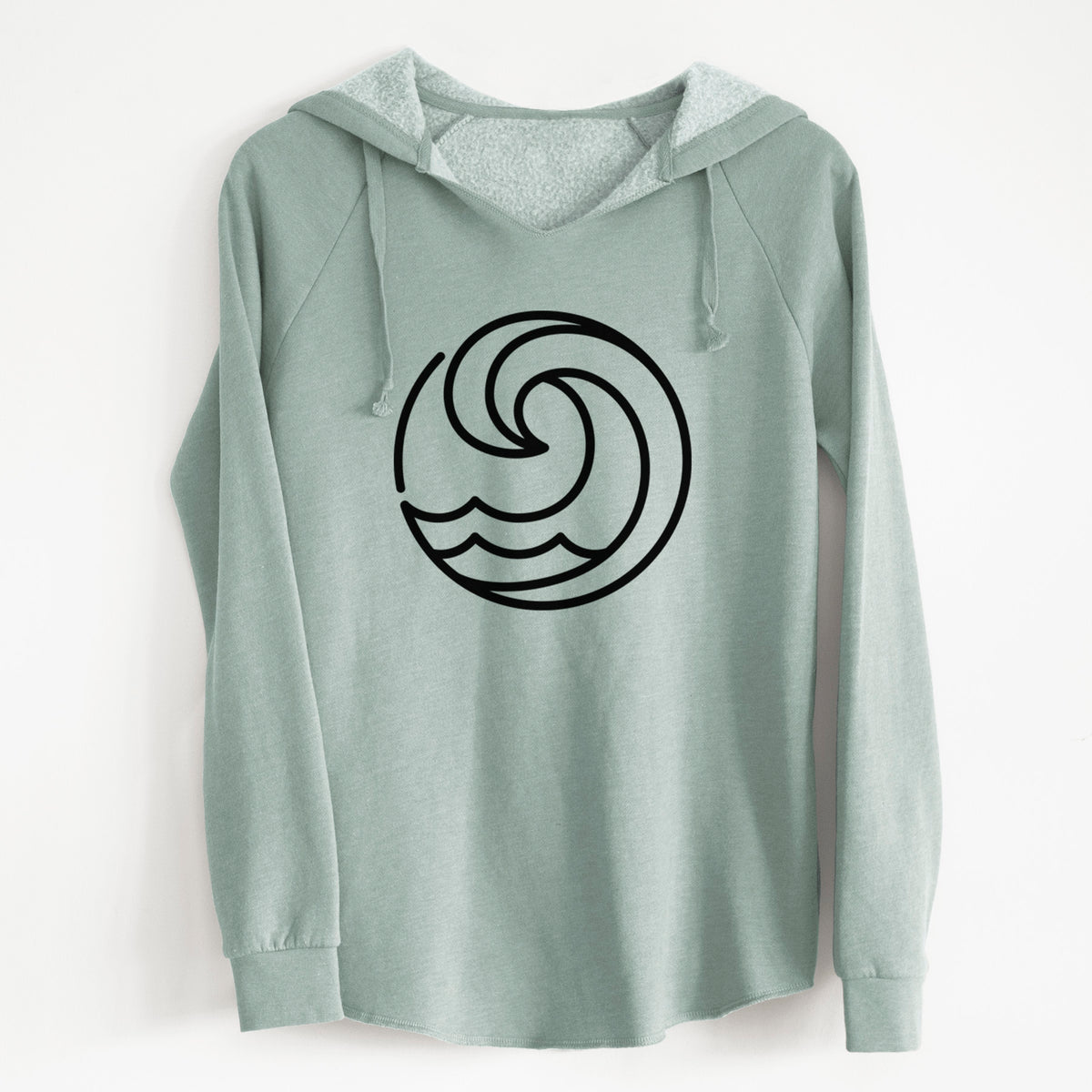 Tidal Wave Circle - Cali Wave Hooded Sweatshirt