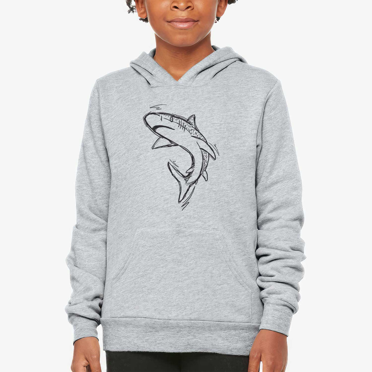 Tiger Shark - Youth Hoodie Sweatshirt