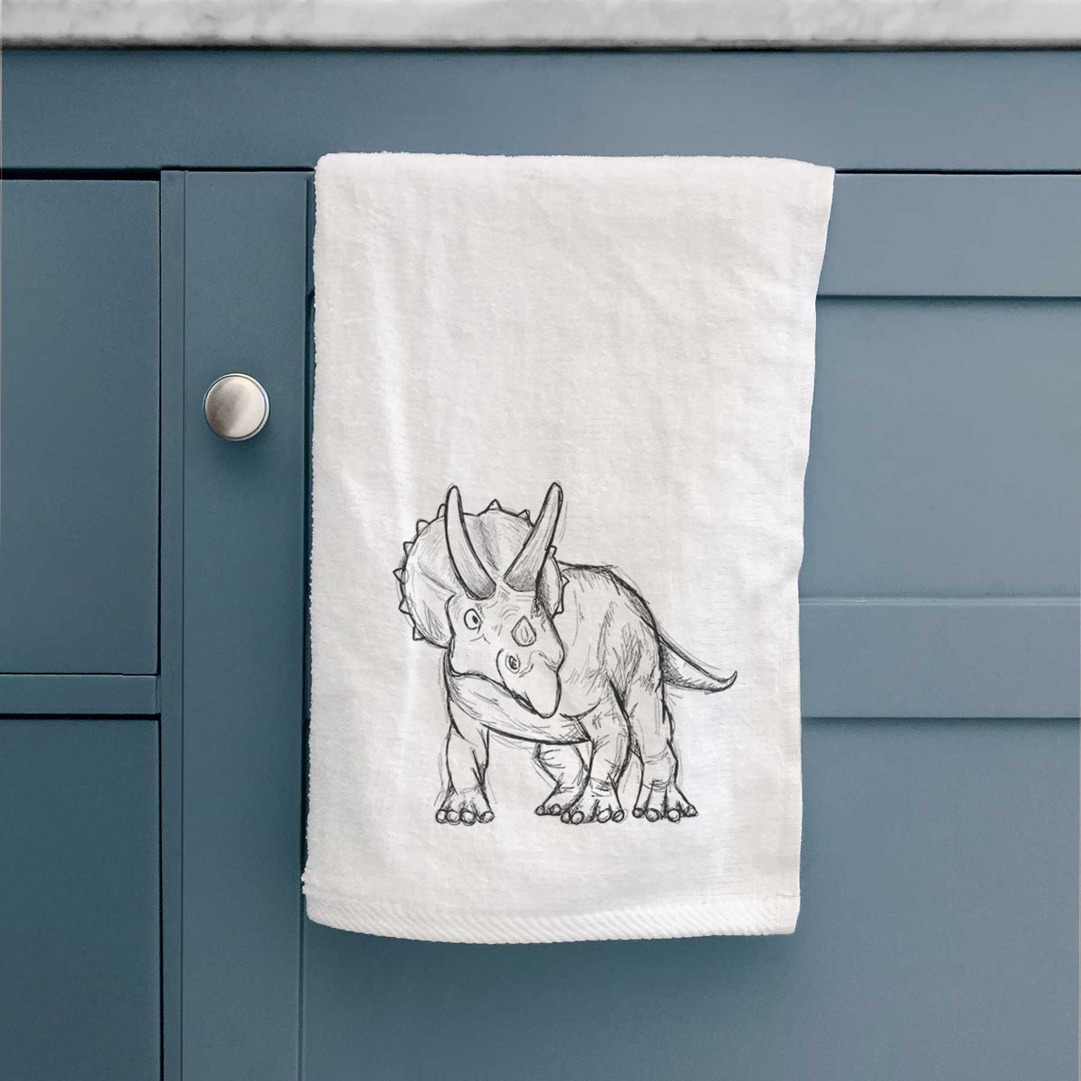 Triceratops Horridus Hand Towel