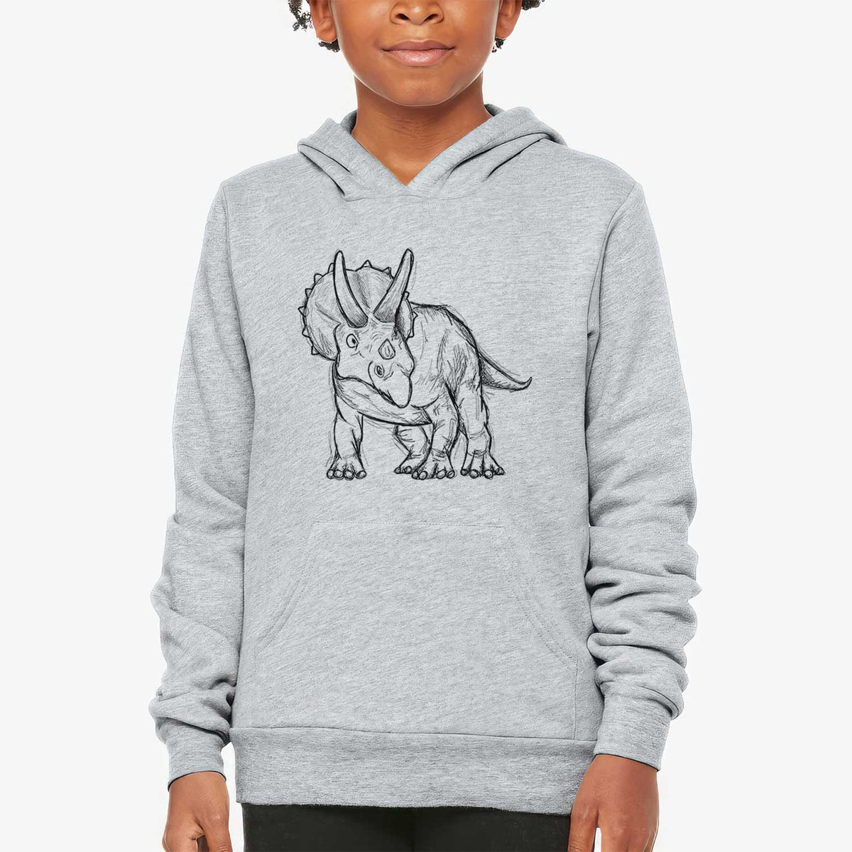 Triceratops Horridus - Youth Hoodie Sweatshirt