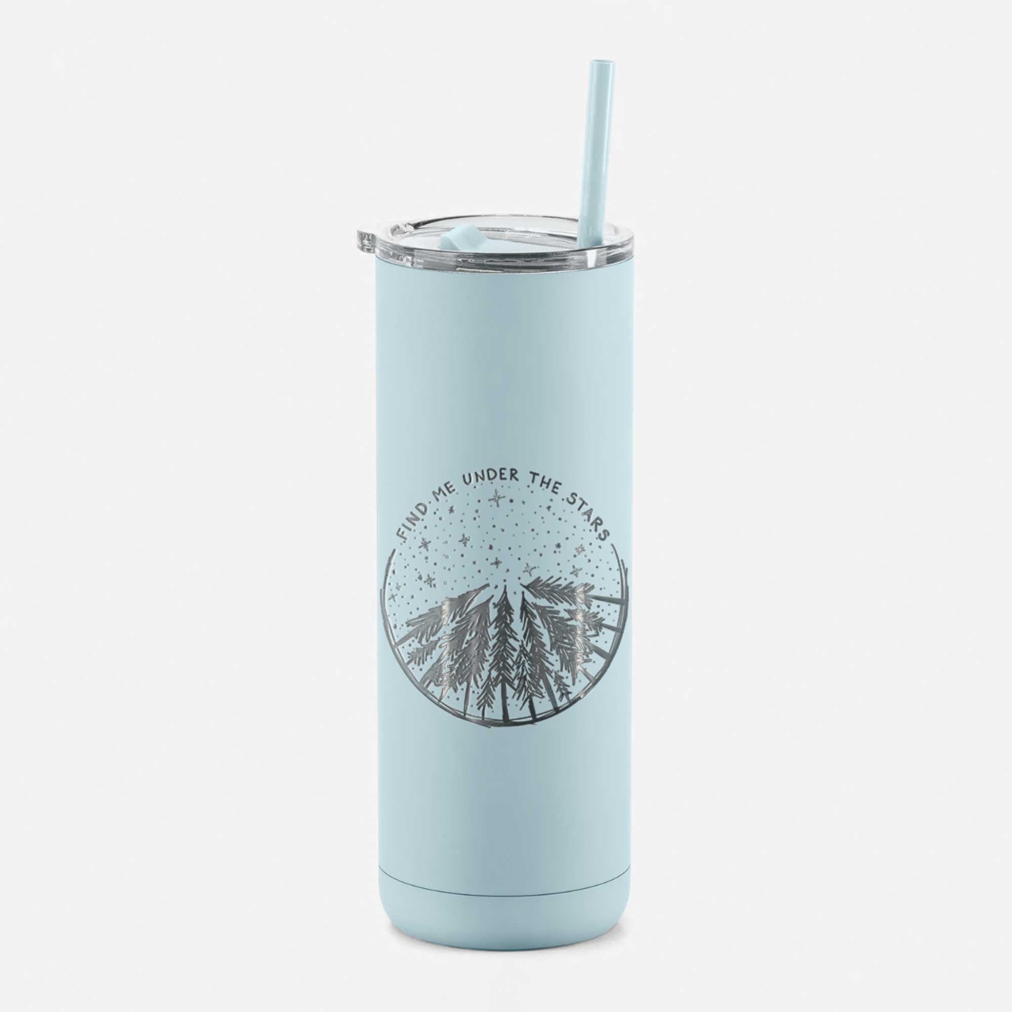 Starbucks Green & White Skinny Tumbler (20 oz.)