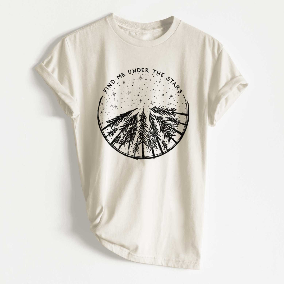 Find Me Under the Stars - Unisex Recycled Eco Tee  - CLOSEOUT - FINAL SALE