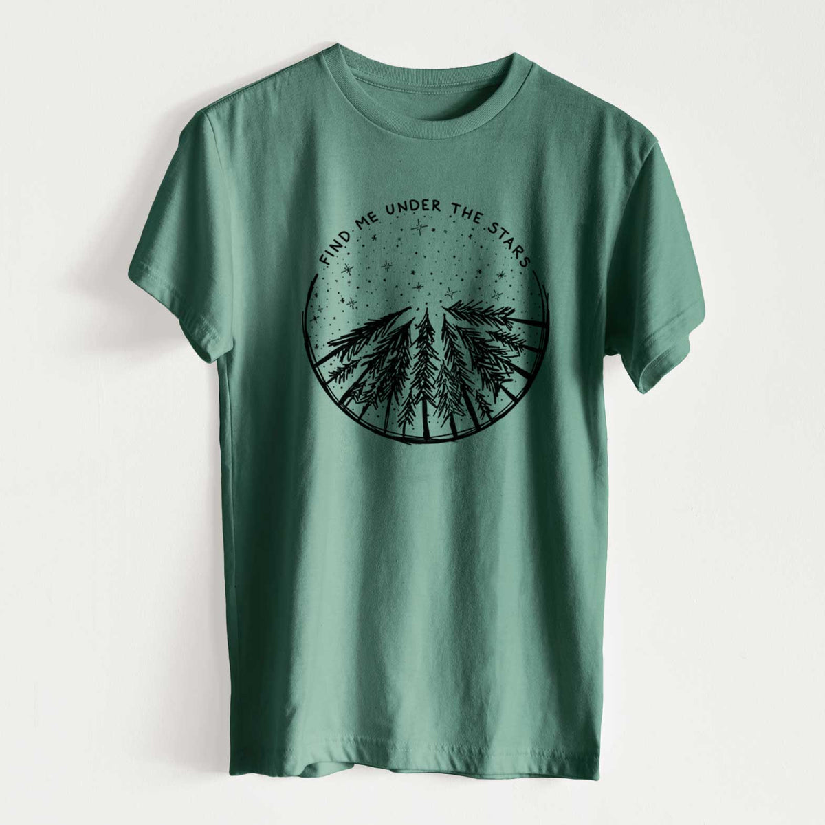 Find Me Under the Stars - Unisex Recycled Eco Tee  - CLOSEOUT - FINAL SALE