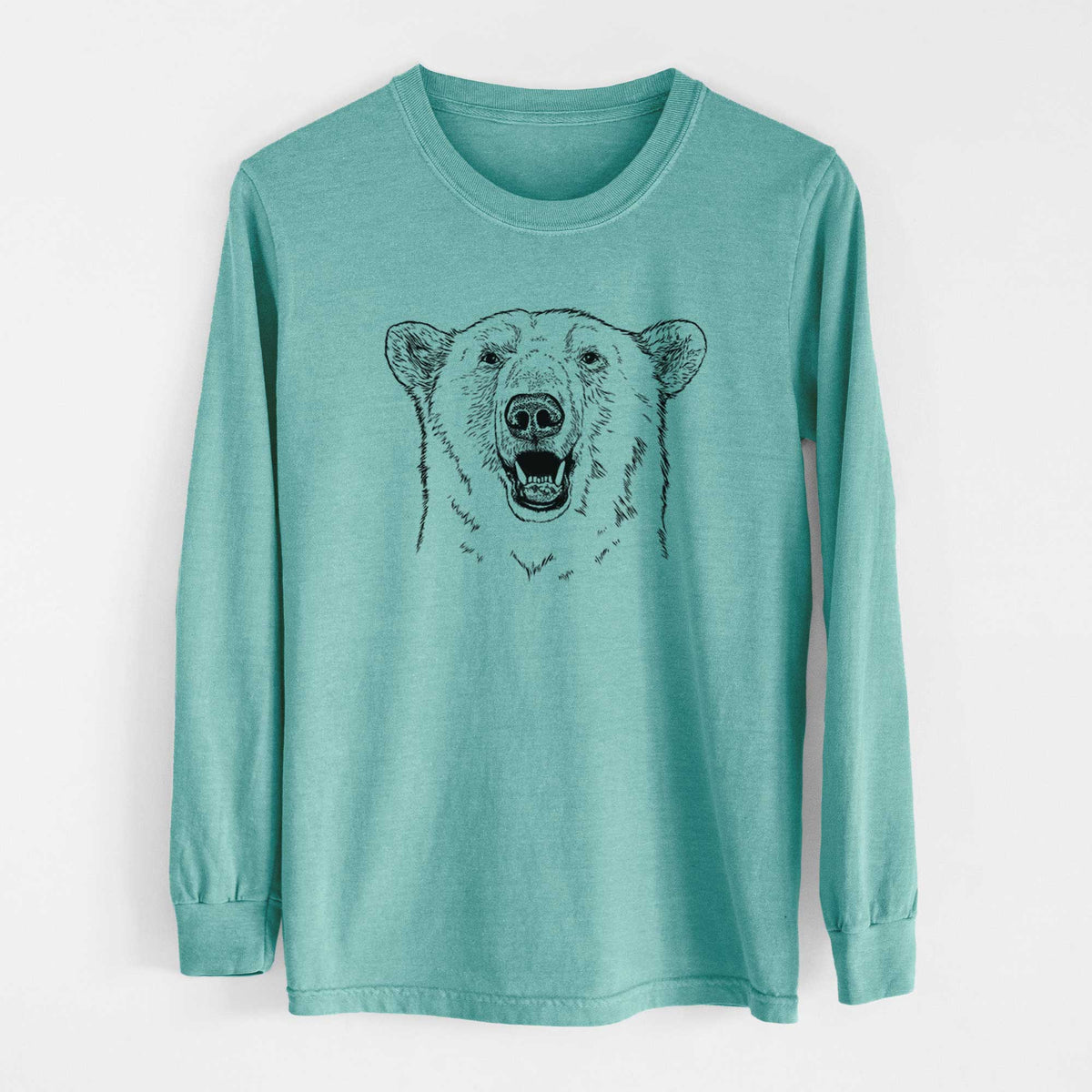 Ursus Maritimus - Polar Bear - Heavyweight 100% Cotton Long Sleeve