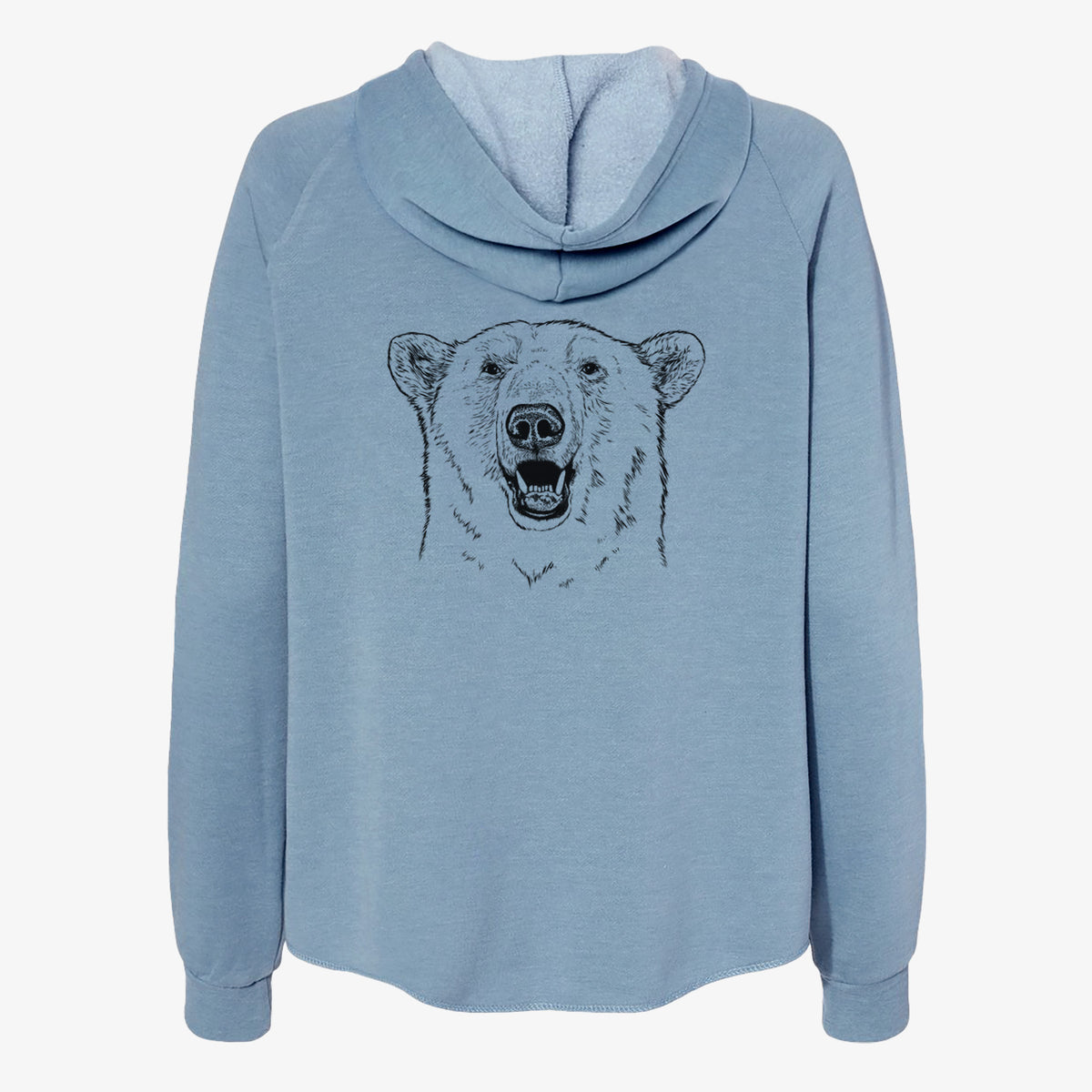 Ursus Maritimus - Polar Bear - Women&#39;s Cali Wave Zip-Up Sweatshirt