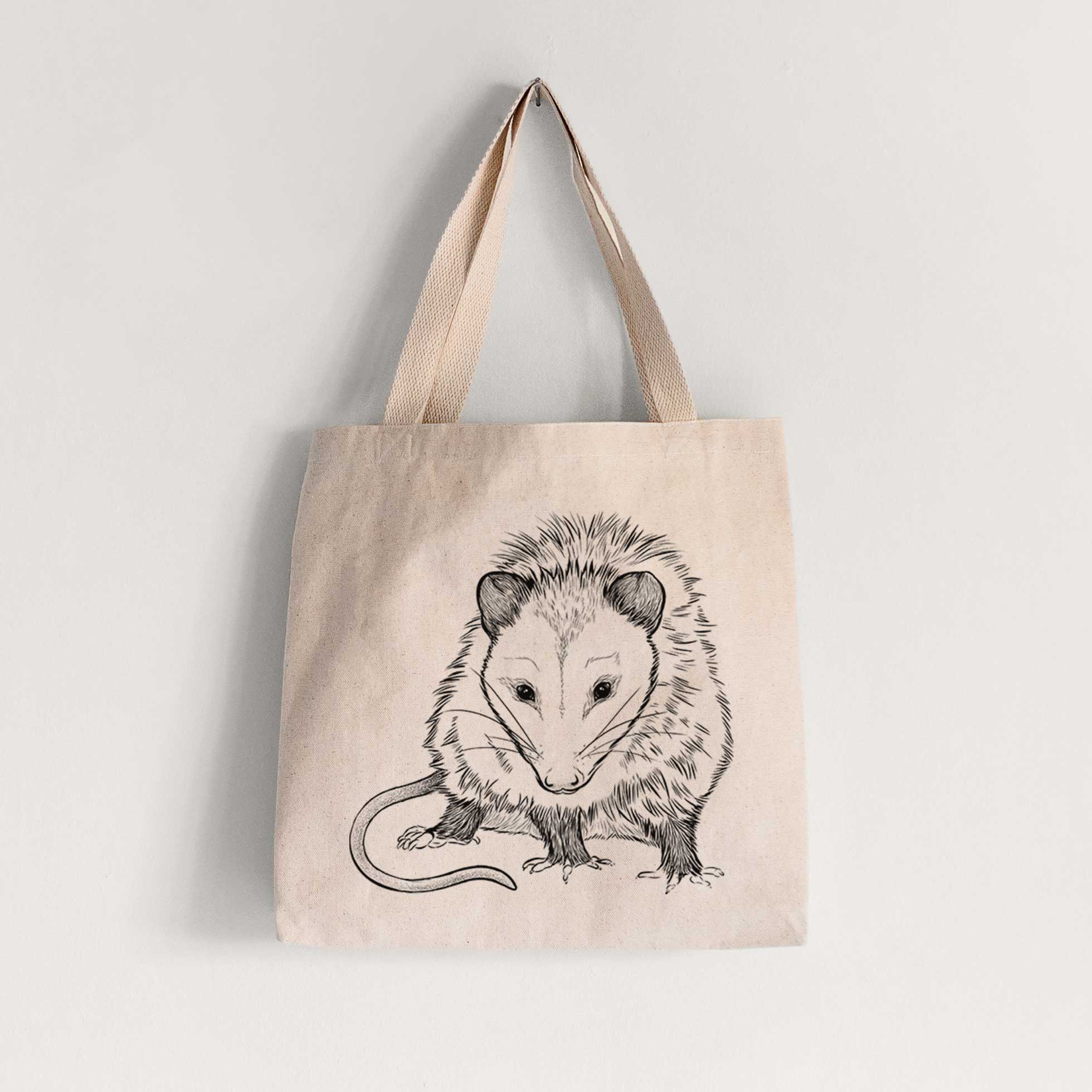 Virginia Opossum - Didelphis virginiana - Tote Bag