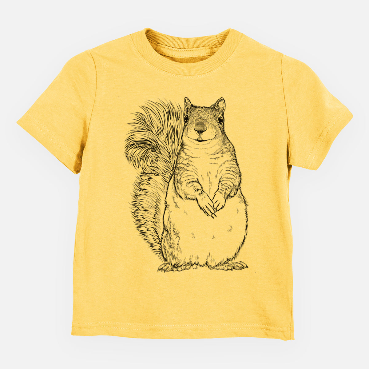 Western Grey Squirrel - Sciurus griseus - Kids Shirt