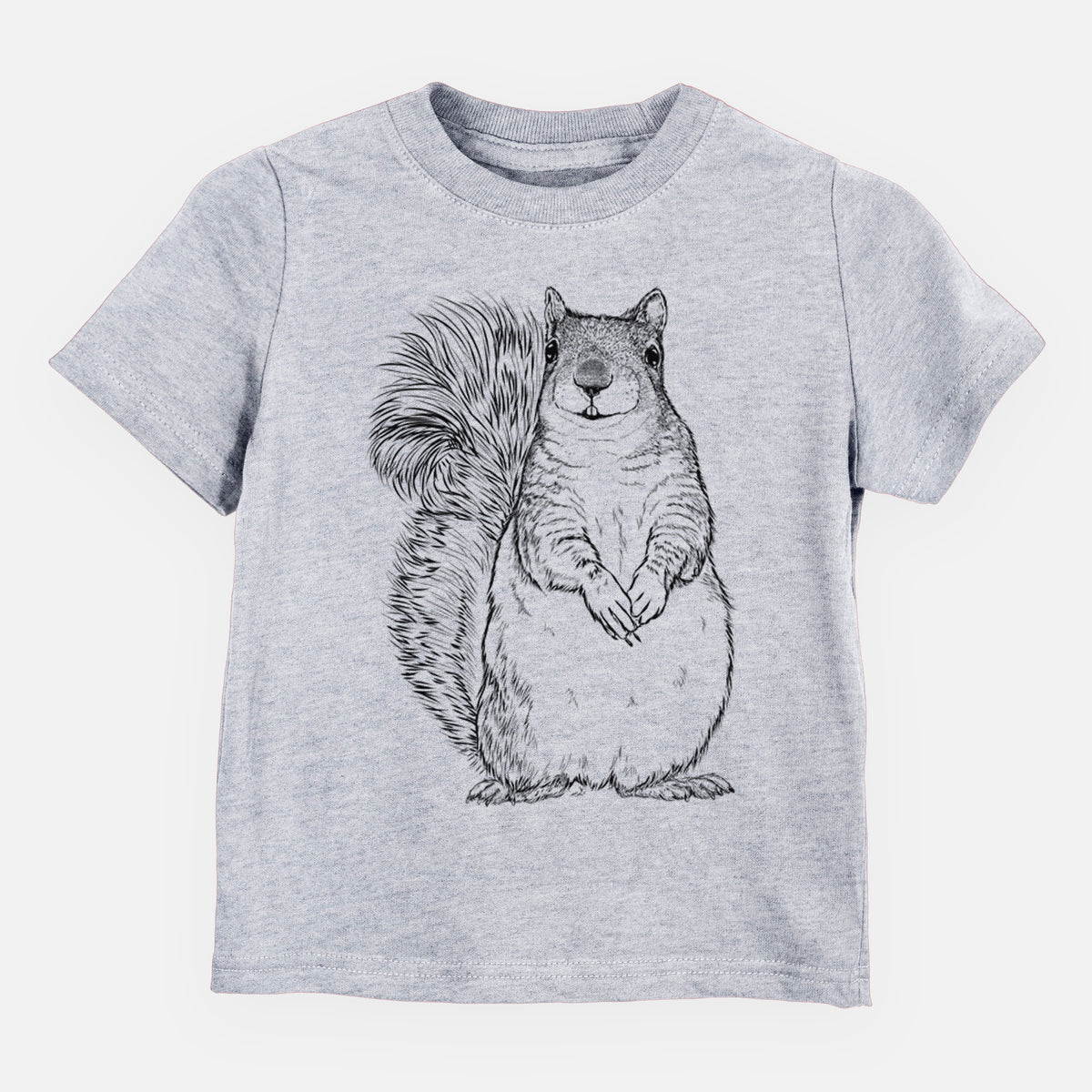 Western Grey Squirrel - Sciurus griseus - Kids Shirt