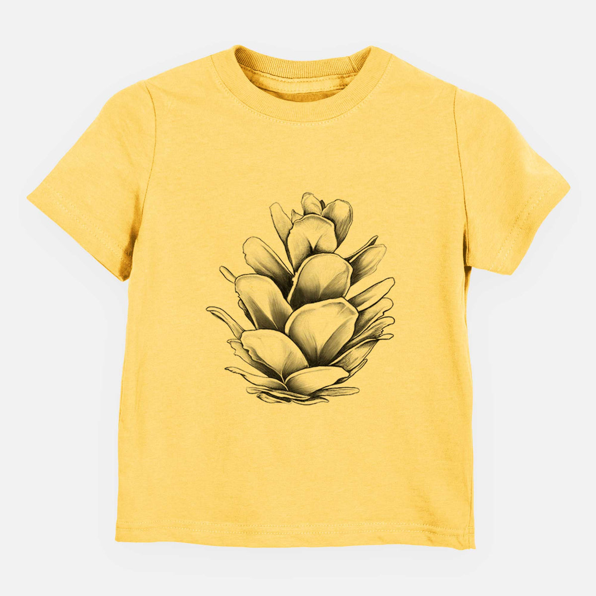 Tsuga heterophylla - Western Hemlock Pine Cone - Kids Shirt