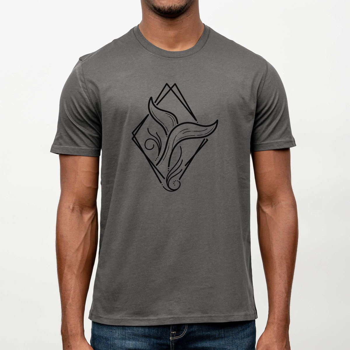 Whale Diamond -  Mineral Wash 100% Organic Cotton Short Sleeve