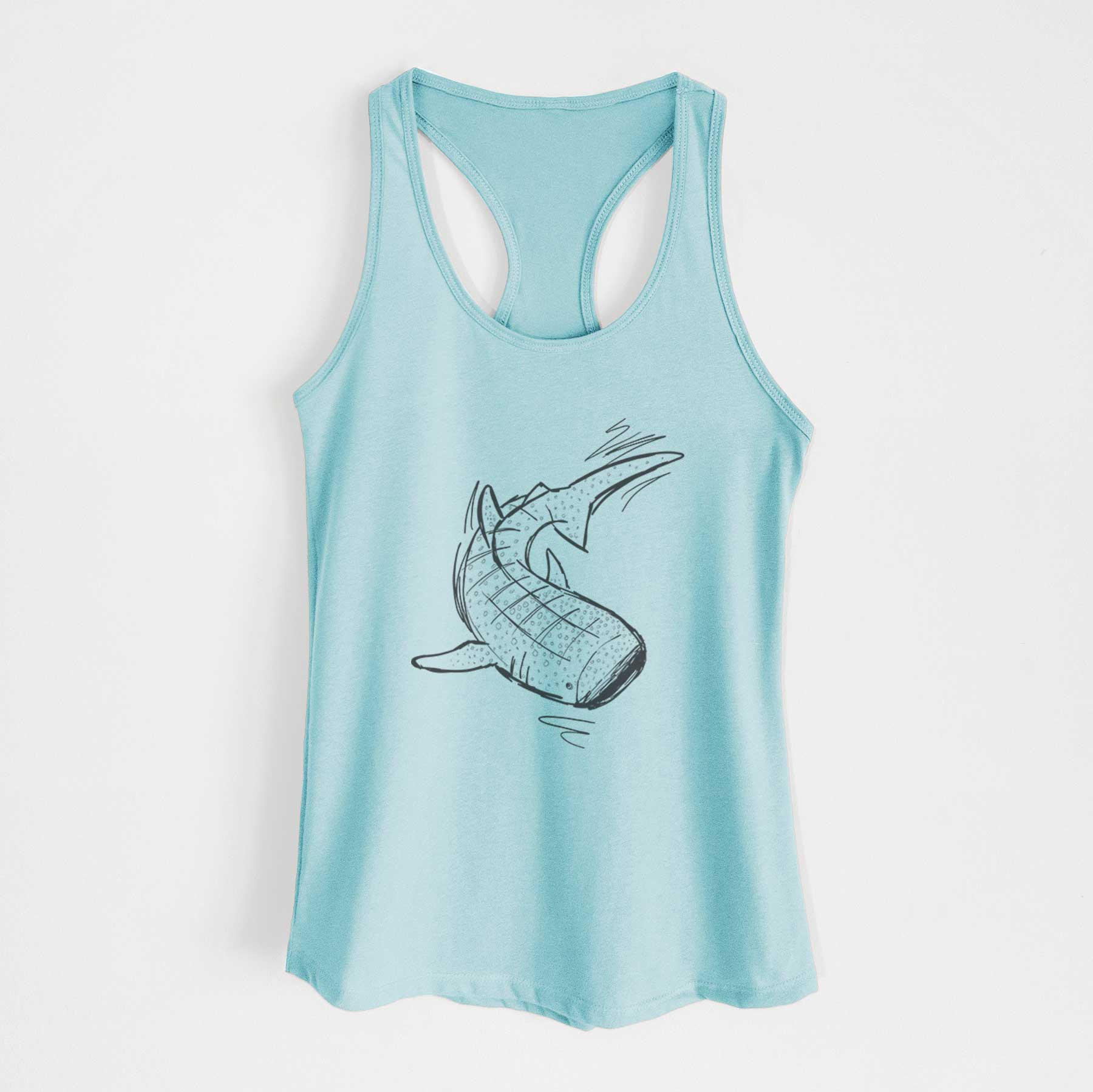 Whale Shark - Women's Racerback Tanktop