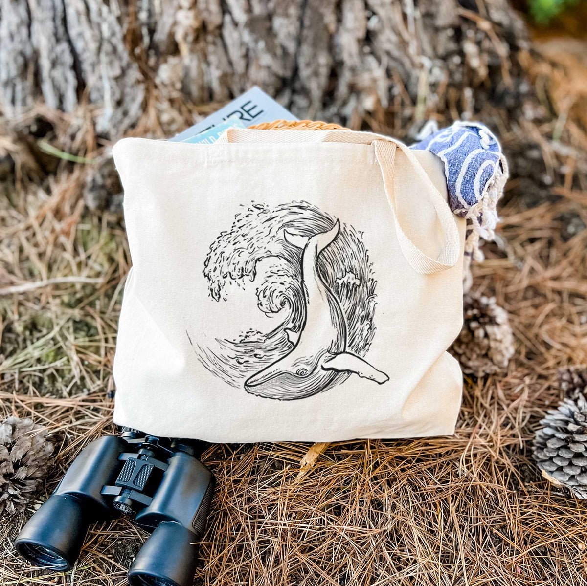 Whale Wave - Tote Bag