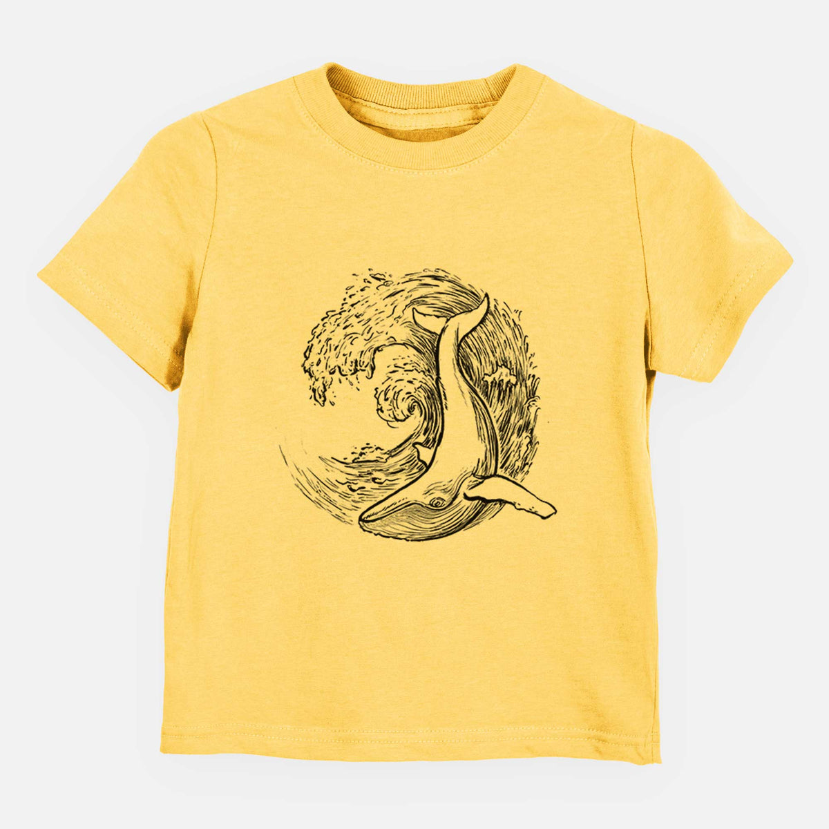 Whale Wave - Kids Shirt