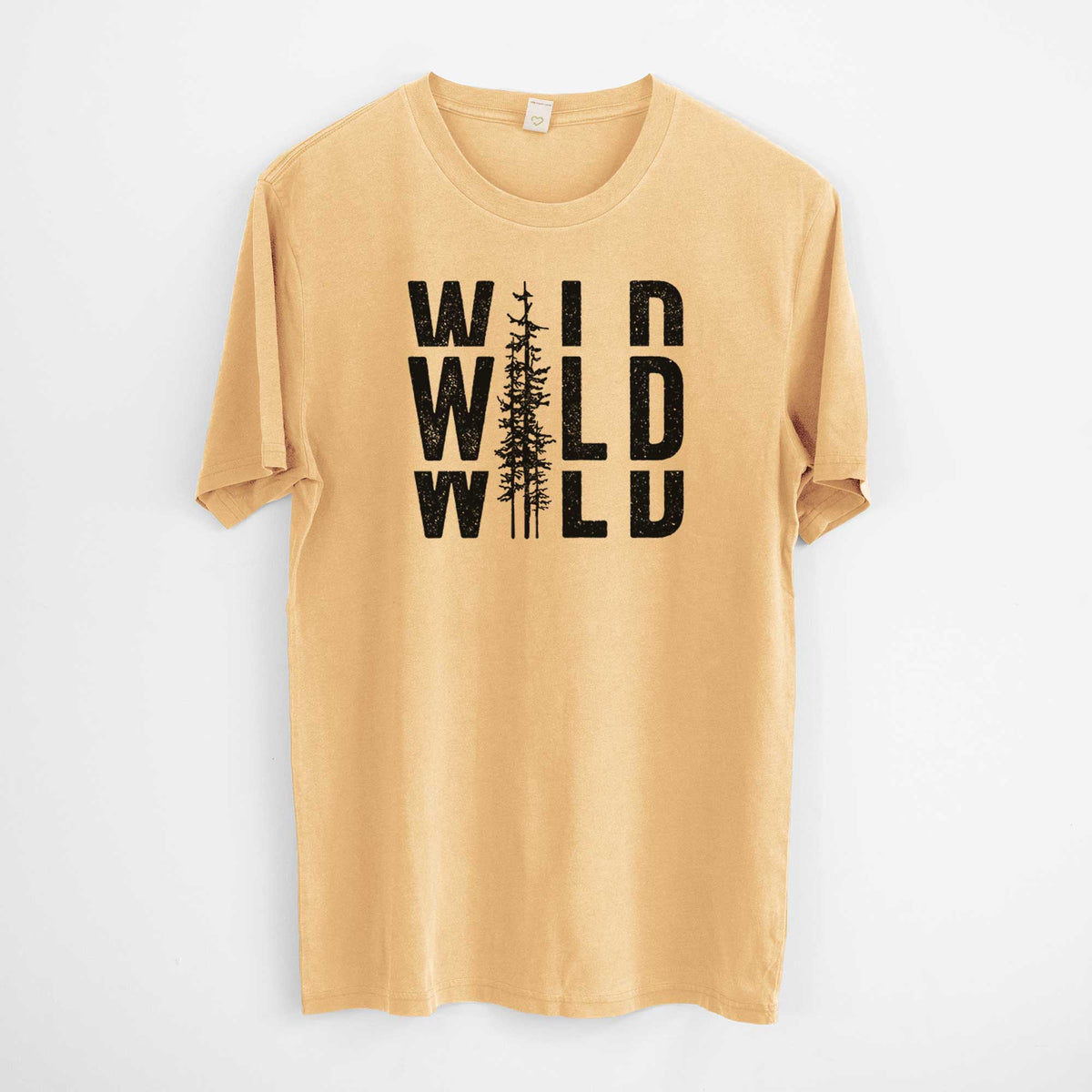 Wild -  Mineral Wash 100% Organic Cotton Short Sleeve