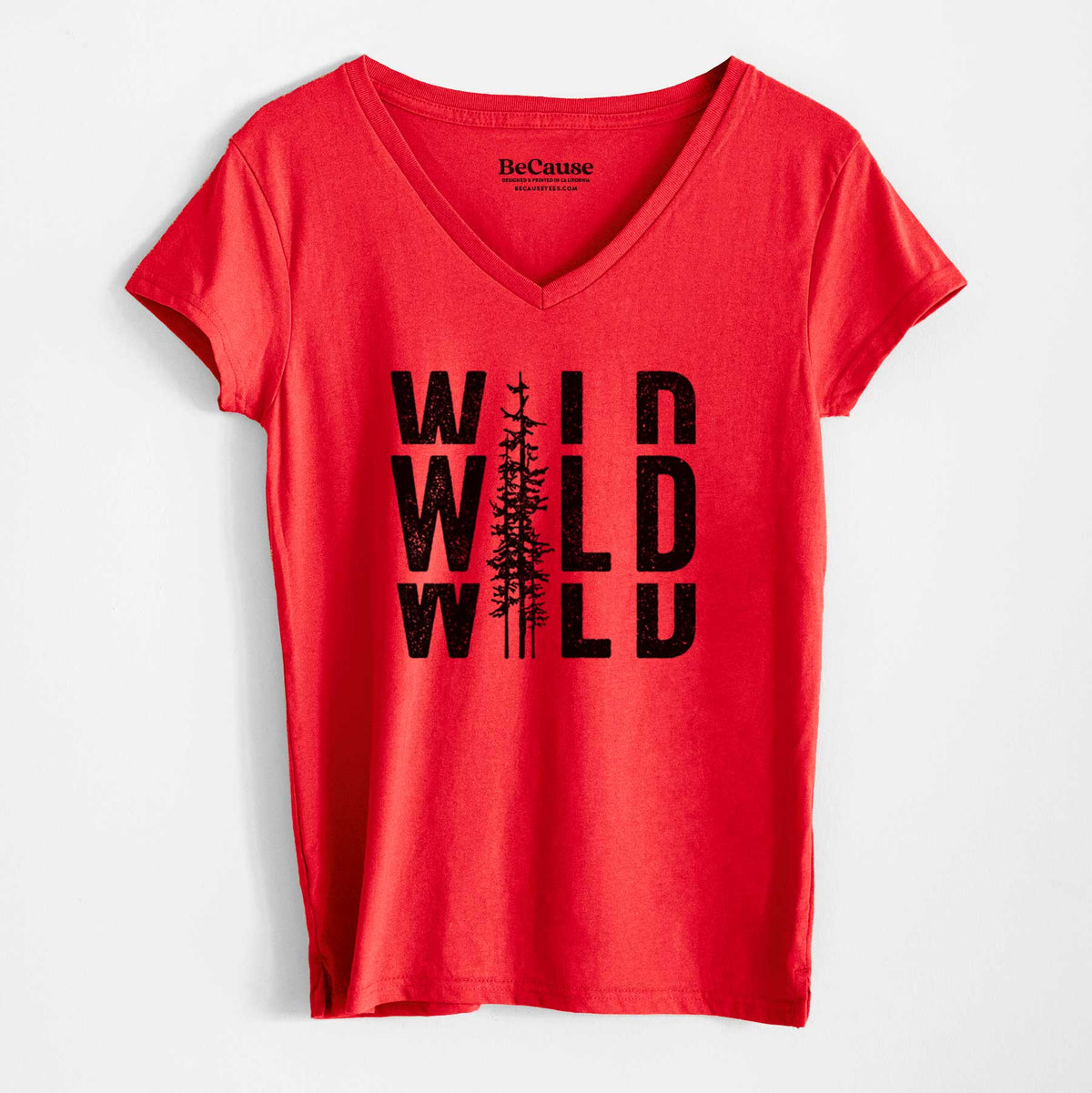Wild - Women&#39;s 100% Recycled V-neck