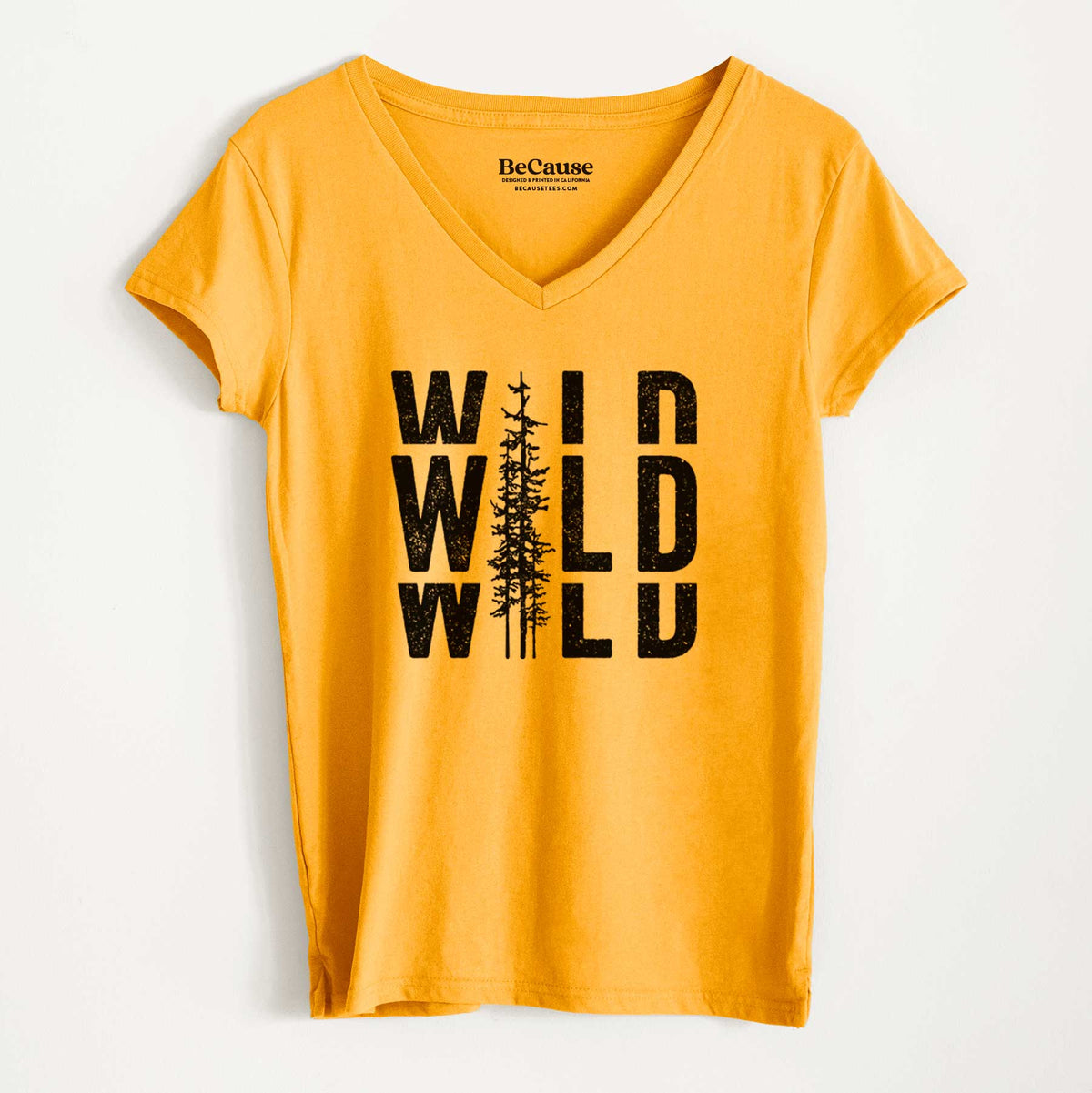Wild - Women&#39;s 100% Recycled V-neck
