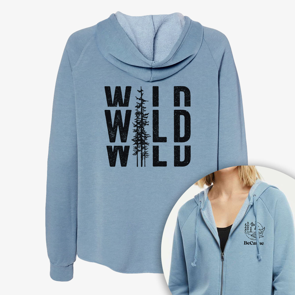 Wild - Women&#39;s Cali Wave Zip-Up Sweatshirt